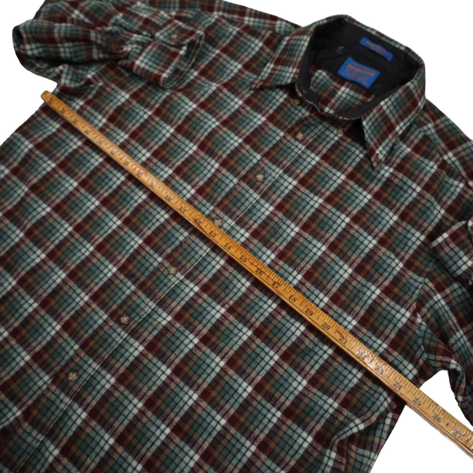 Pendleton × Vintage Pendleton %100 Wool Button Down Shirt Size US XL / EU 56 / 4 - 5 Thumbnail