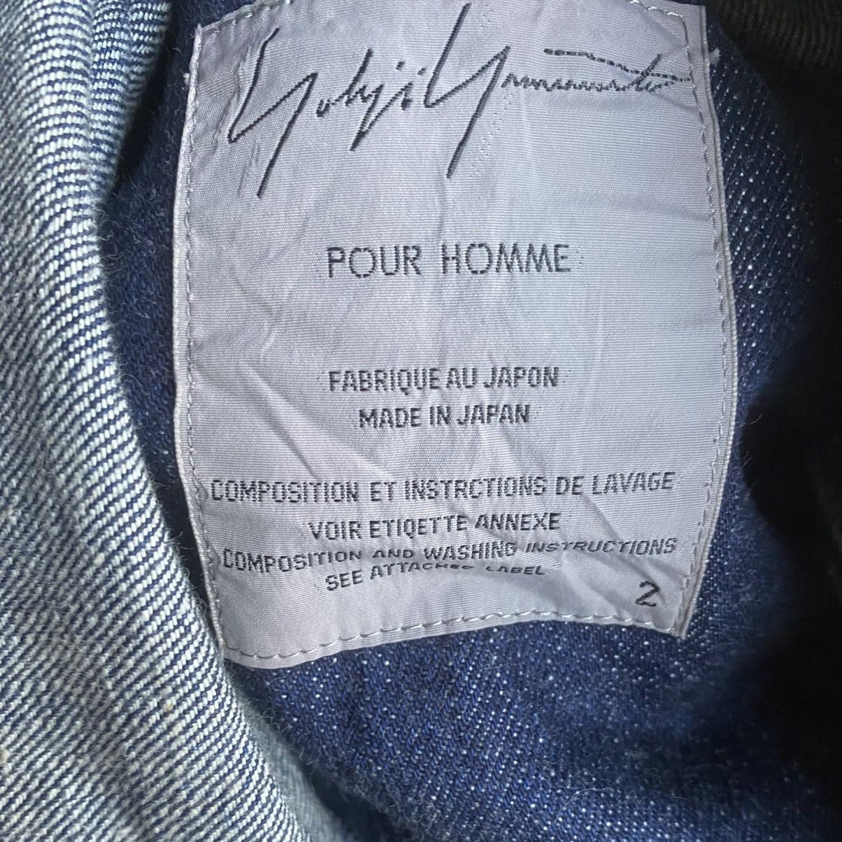 Yohji Yamamoto SS02 Runway Double Breath Spotted Horse Collab Size US M / EU 48-50 / 2 - 12 Thumbnail