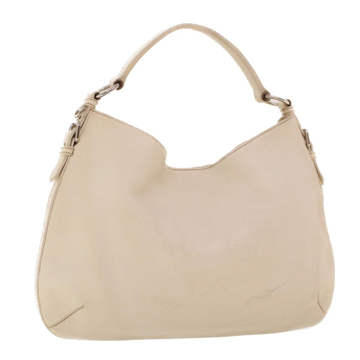 Prada PRADA Shoulder Bag Leather White Size ONE SIZE - 1 Thumbnail