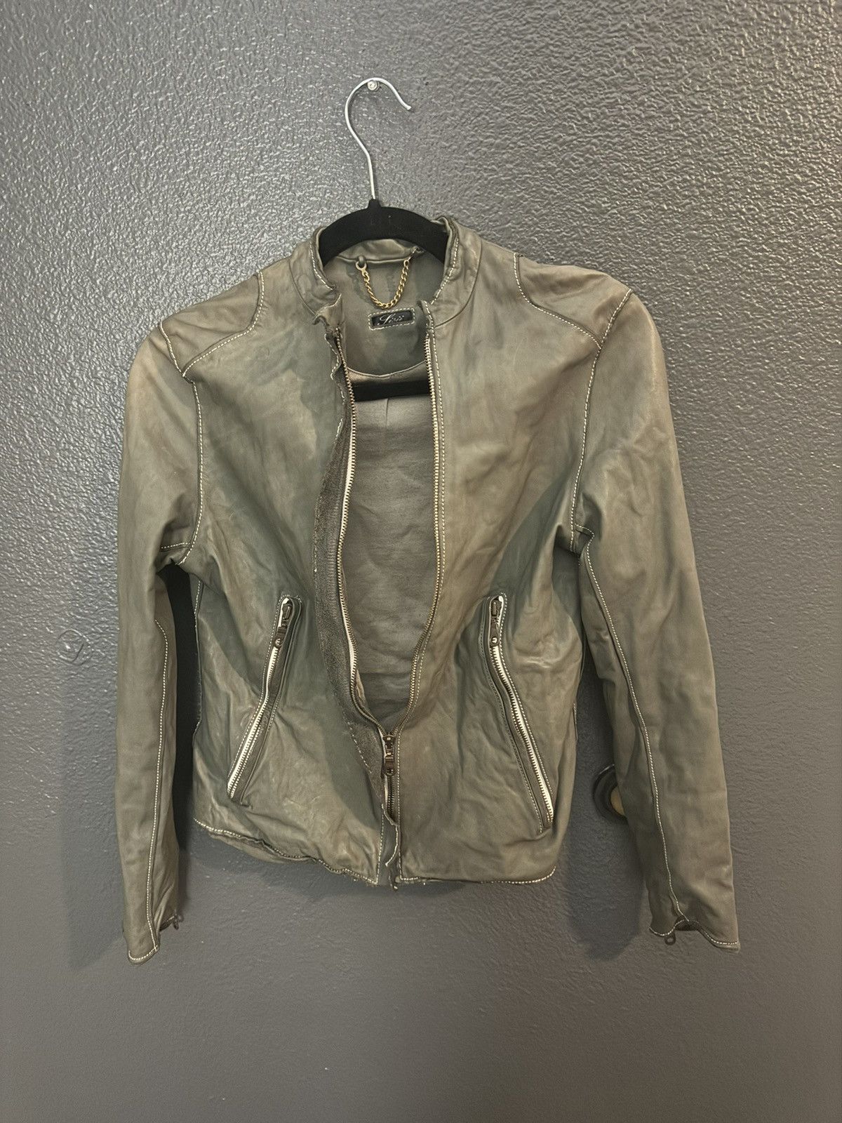Japanese Brand × Vintage Vintage Japanese leather jacket Size XS / US 0-2 / IT 36-38 - 3 Thumbnail