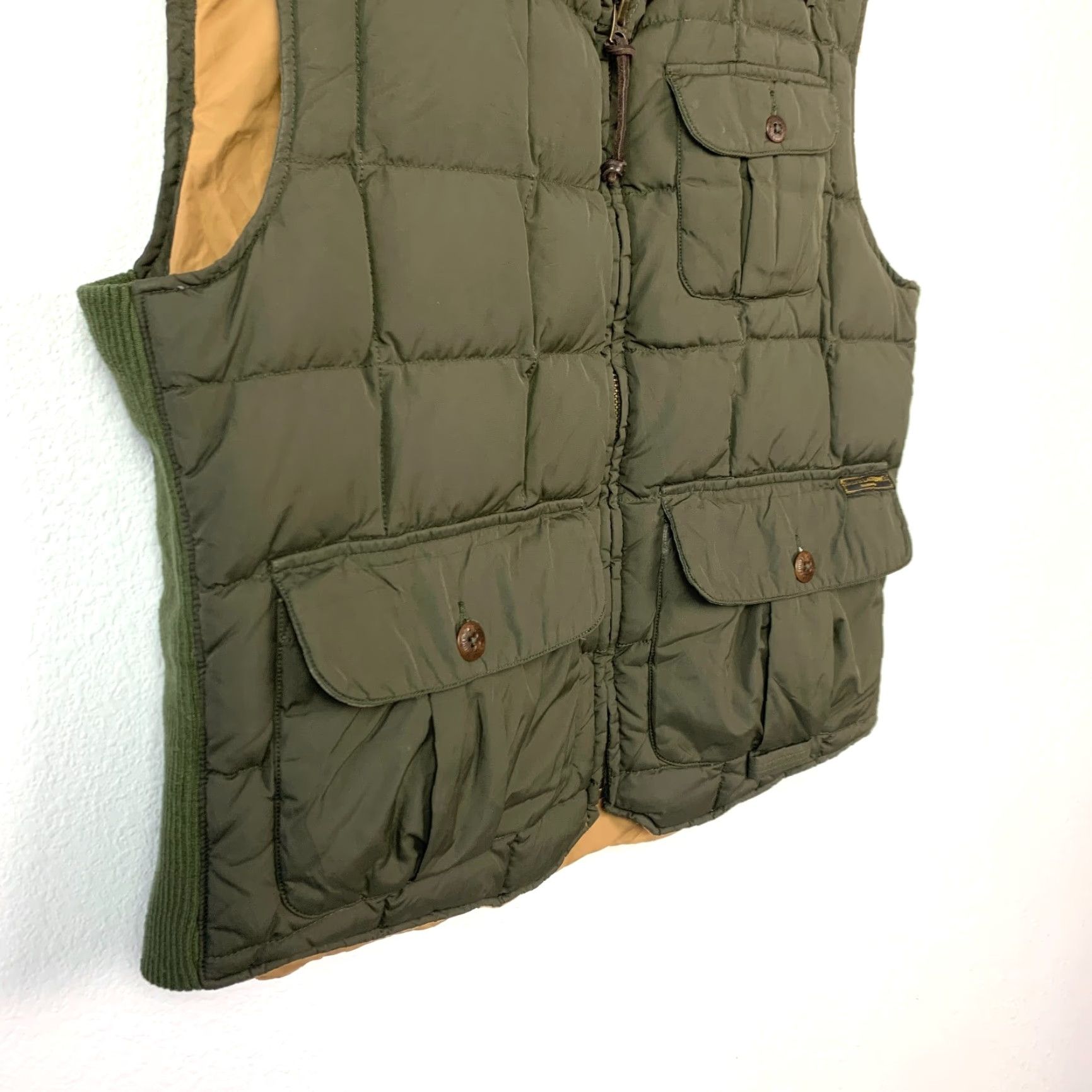 Polo Ralph Lauren Polo Ralph Lauren Vest Polo Ralph Lauren Polo Ralph Lauren Sportsman Tactical Green Quilted Down Zipper Vest Large Mens Vest 90s? Size US L / EU 52-54 / 3 - 2 Thumbnail