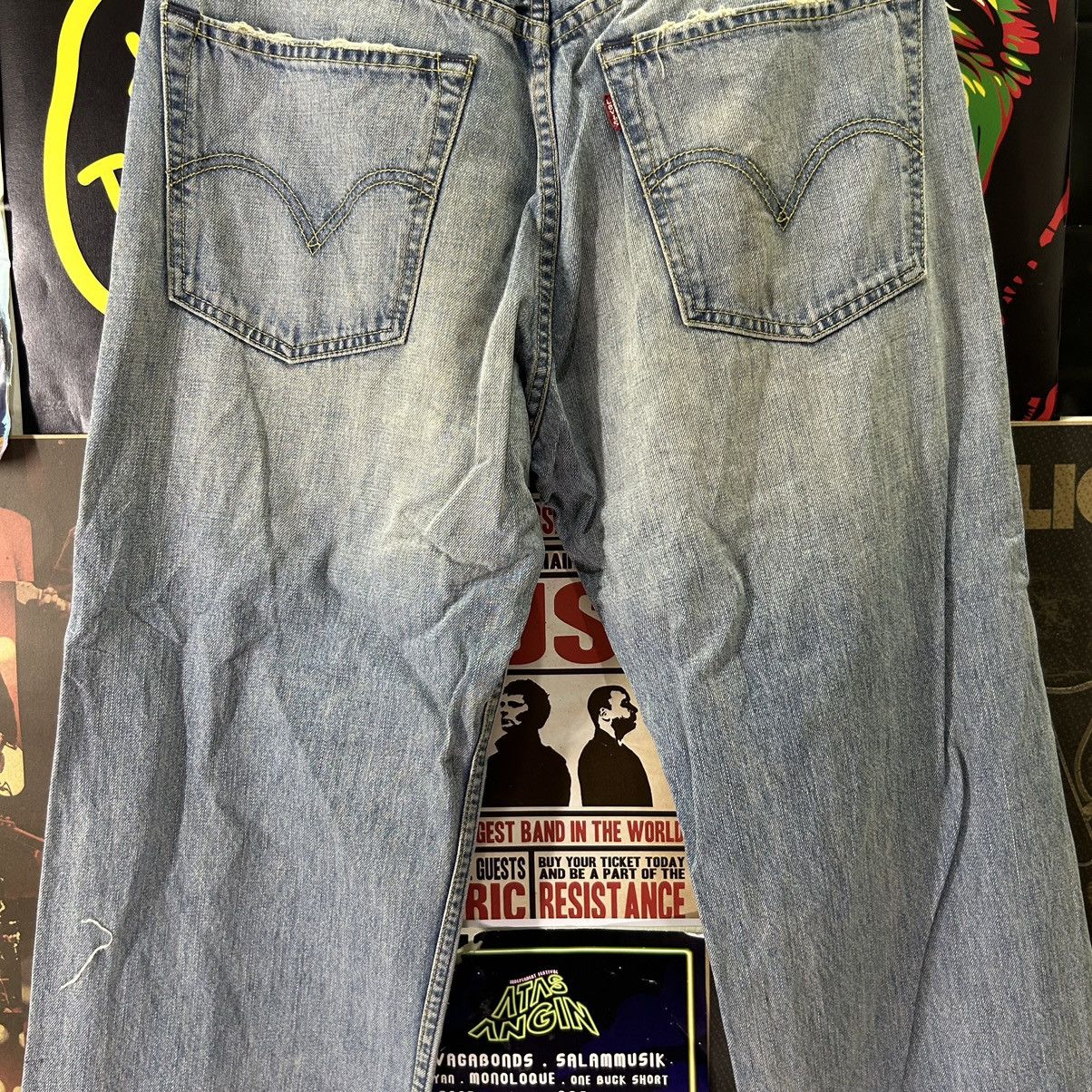 Levi's Vintage Levi’s 504 Y2k Distressed Denim Size US 30 / EU 46 - 12 Thumbnail
