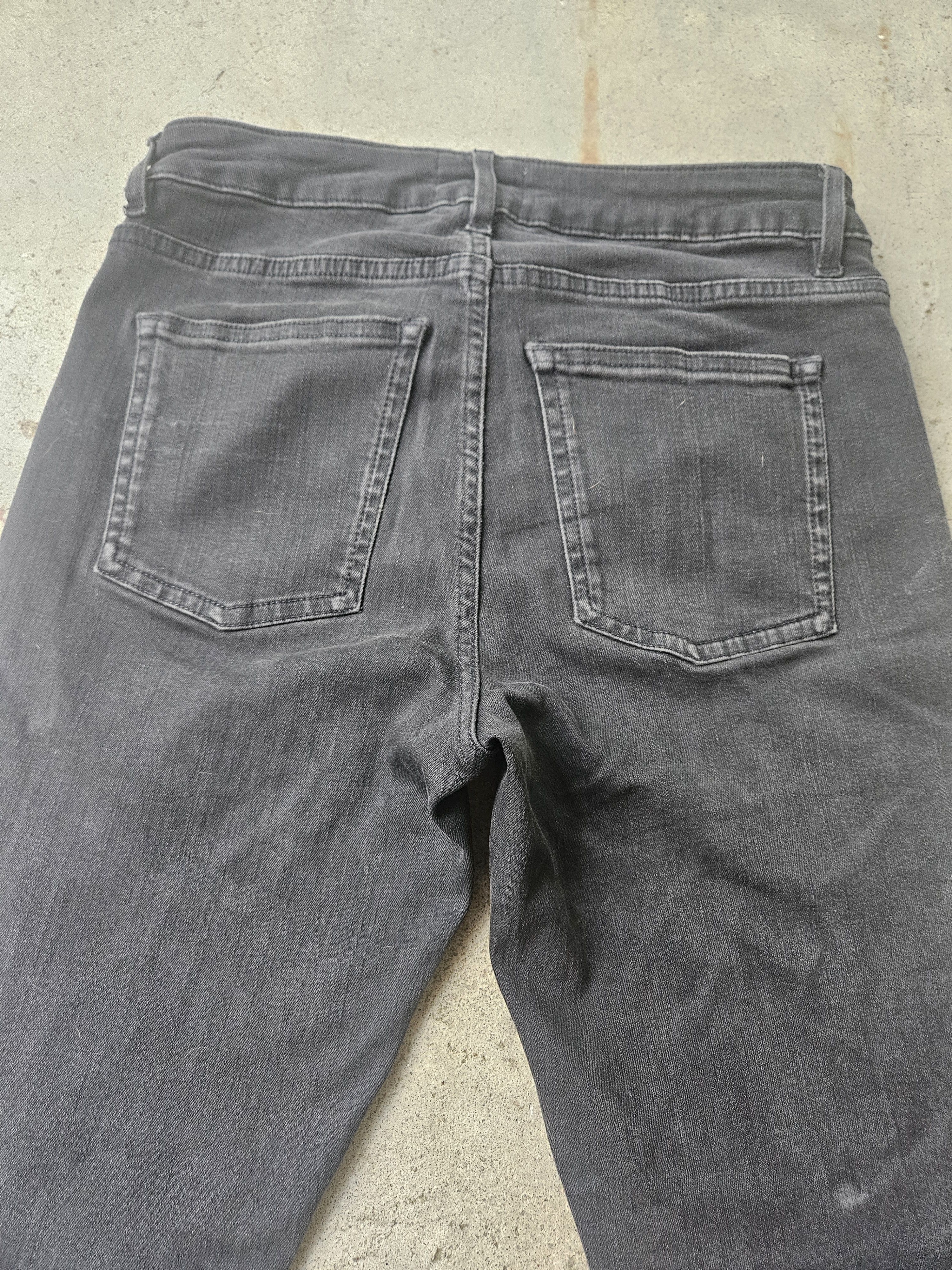 Acne Studios Skin 5 Used Black Skinny Denim Jeans Size US 27 - 5 Thumbnail