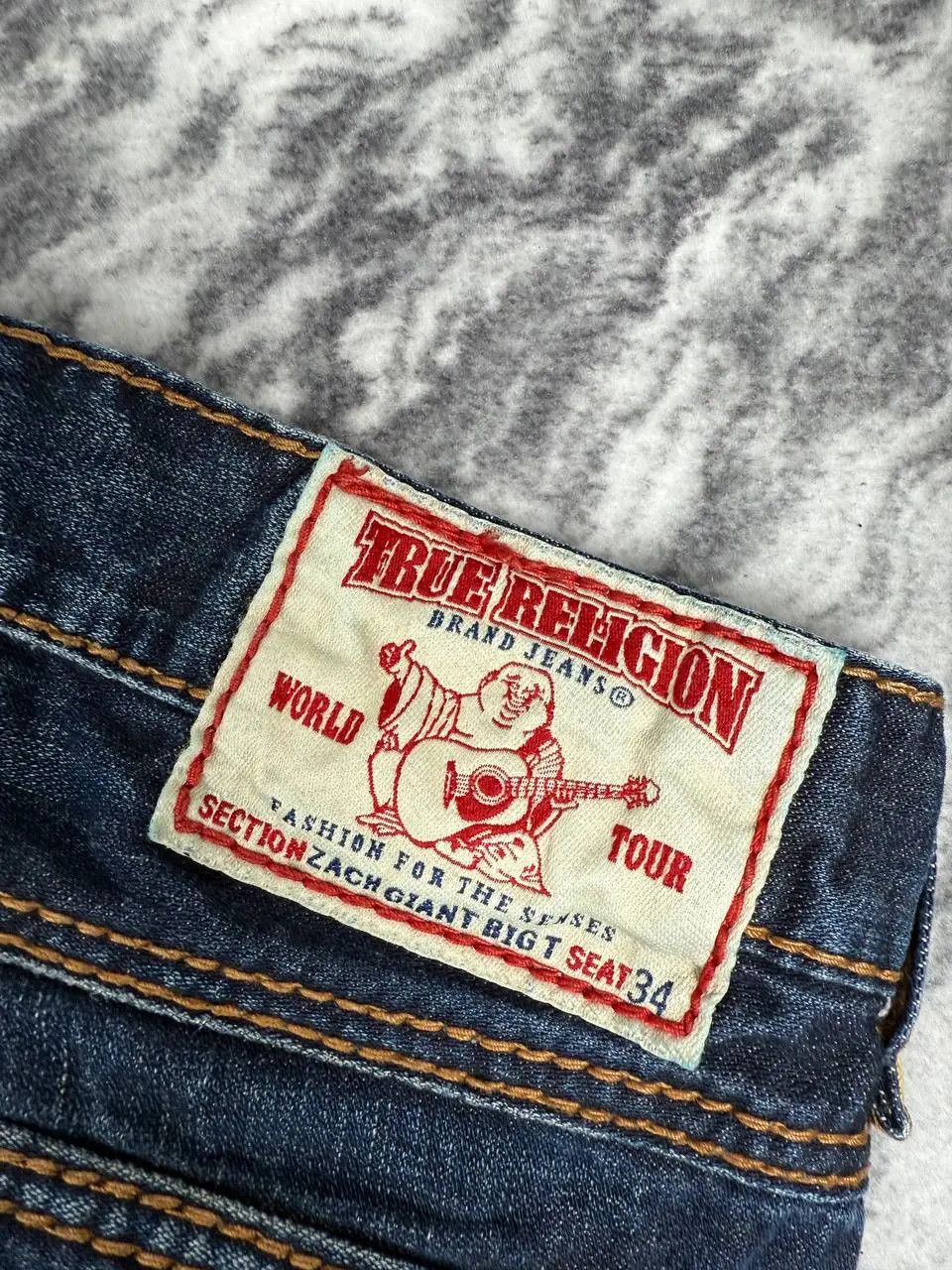 True Religion Share Vintage True Religion Zach Giant Big Denim Jeans Y2K Size US 38 / EU 54 - 4 Thumbnail