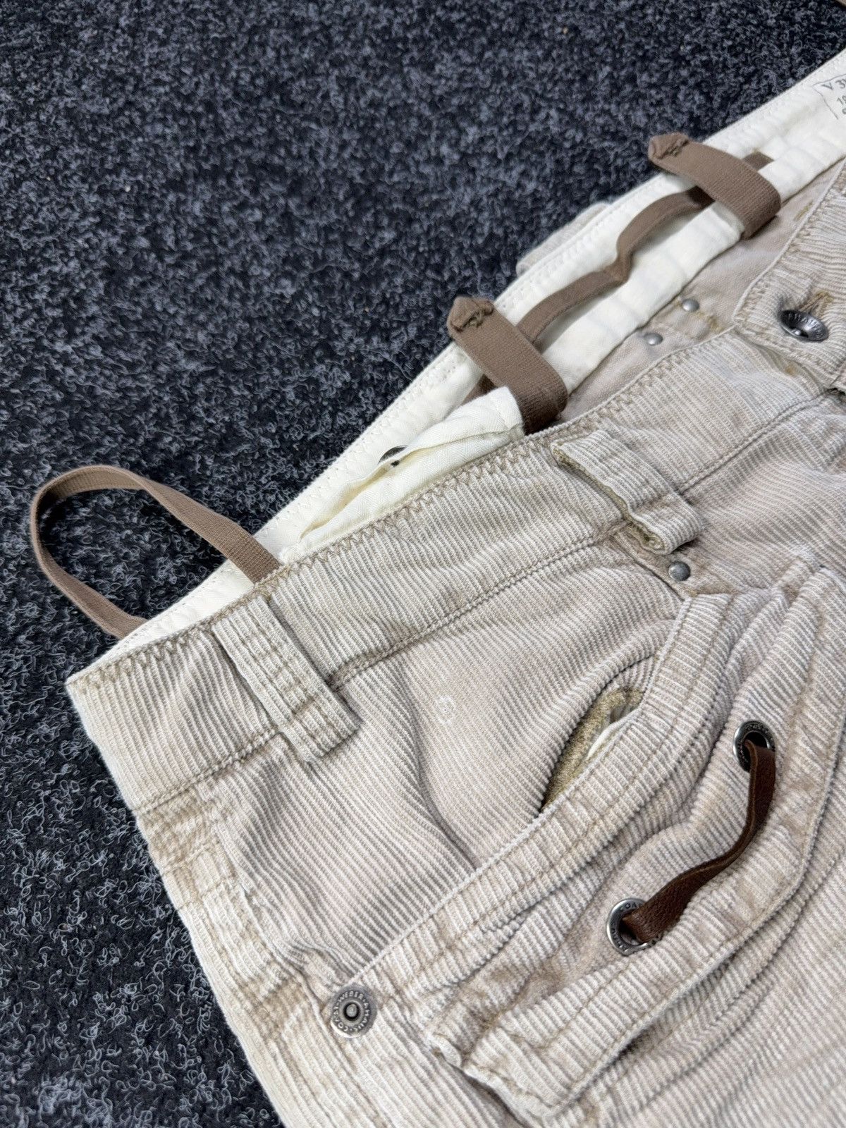Japanese Brand Wisdom WSF Corduroy Utility Cargo Pants Military Techwear Size US 38 / EU 54 - 7 Thumbnail