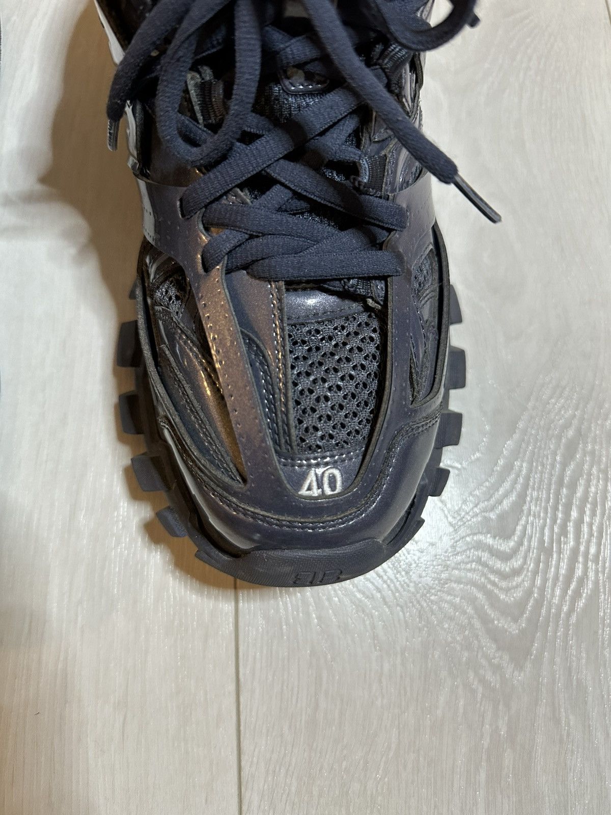 Balenciaga BALENCIAGA track sneakers patent Size US 7 / EU 40 - 5 Thumbnail