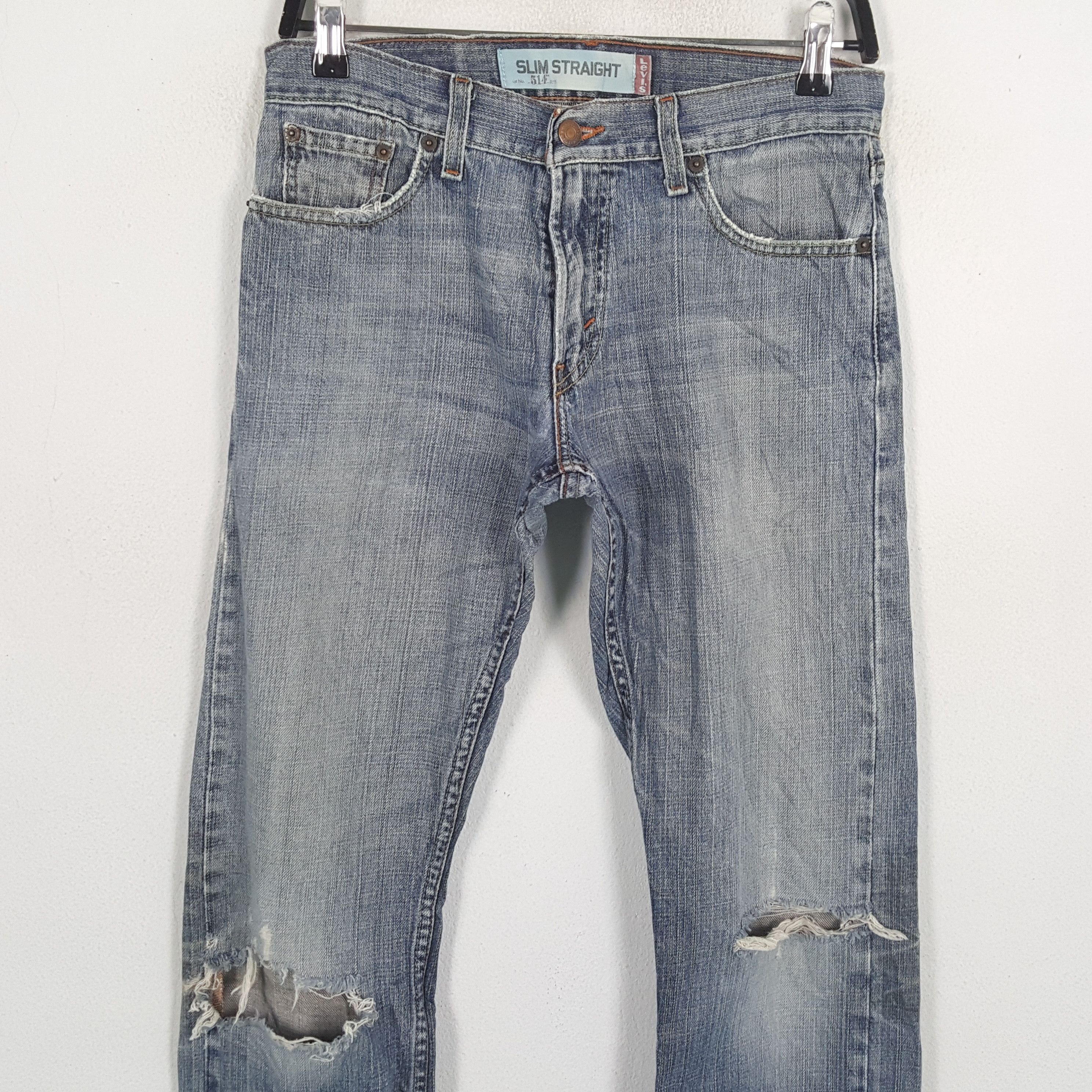 Levi's × Vintage LEVIS Daily Streetwear Rock Punk Style Distressed Jeans Size US 29 - 5 Thumbnail
