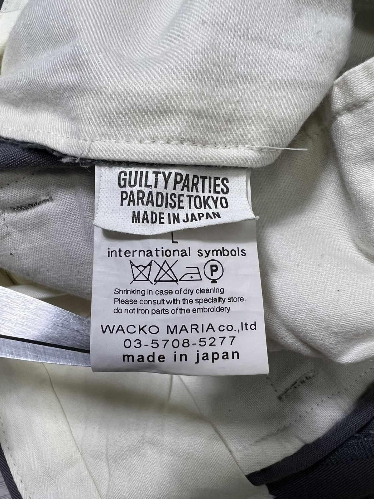 Wacko Maria Guilty Parties - Wacko Maria - Embroidered Logo Chino Shorts Size US 32 / EU 48 - 12 Thumbnail