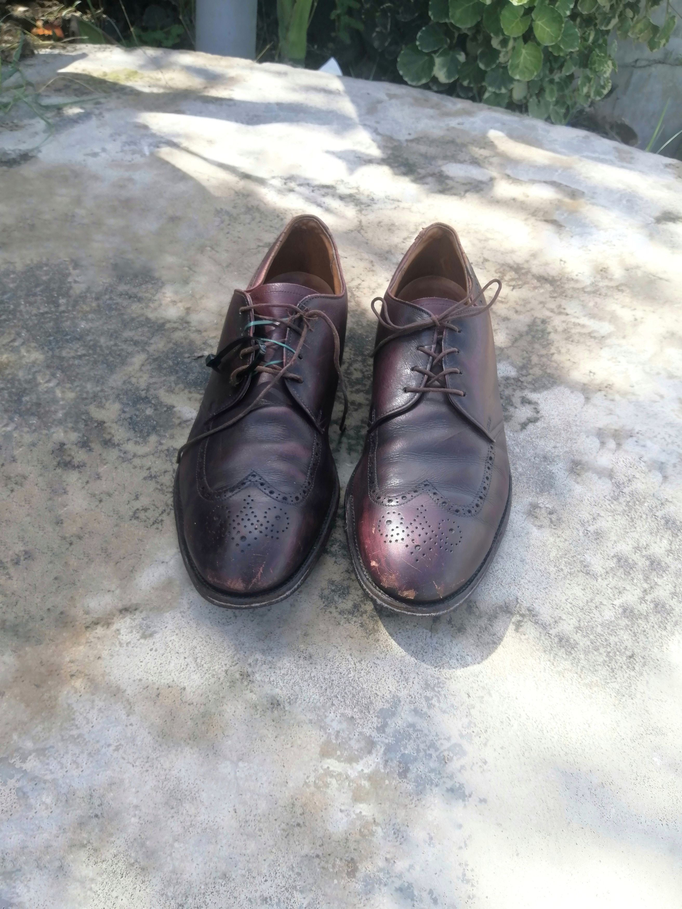 Alden Alden Shell Cordovan Brown Oxford Dress Shoes US 13 Size US 13 / EU 46 - 6 Thumbnail