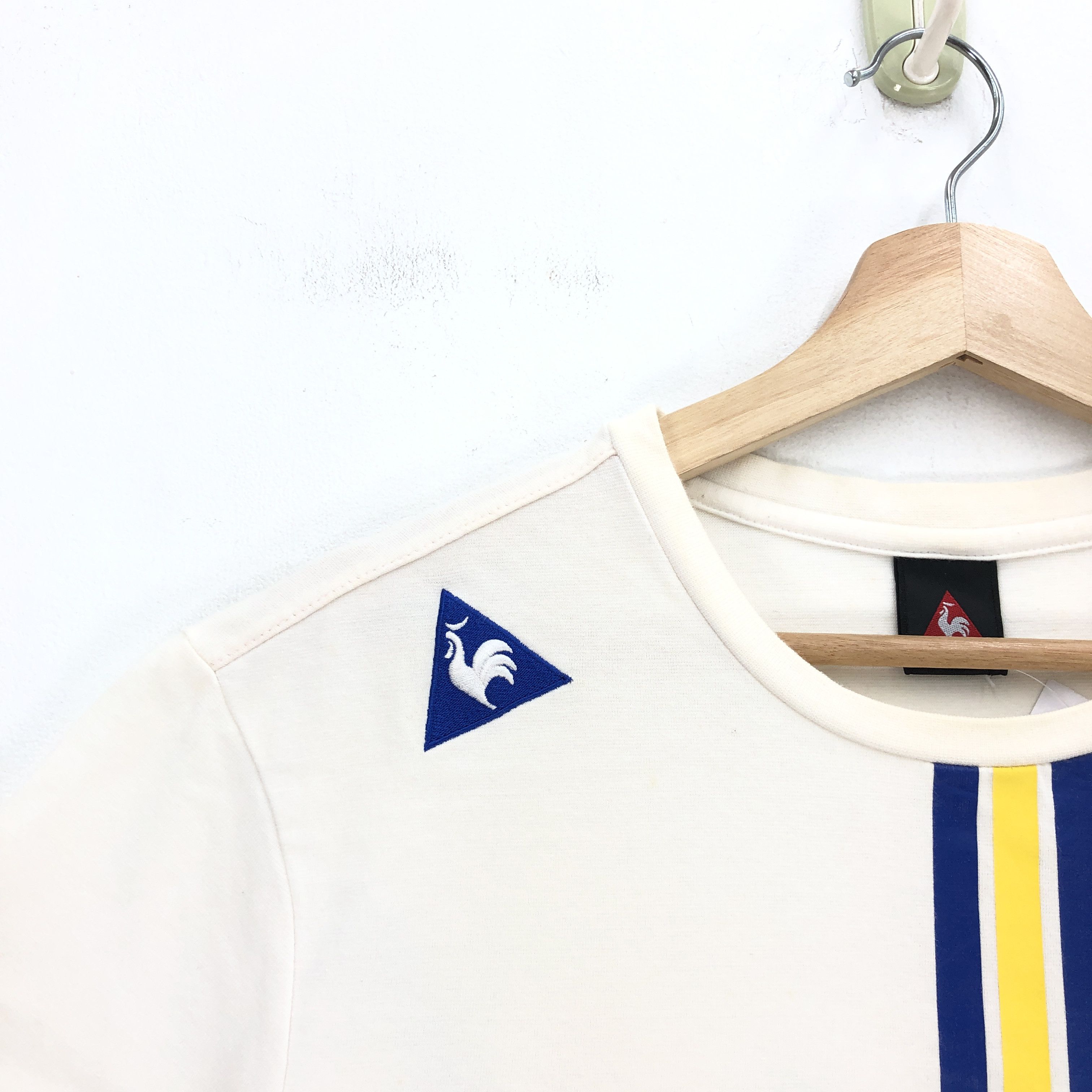 Le Coq Sportif Vintage Le Coq Sportif T Shirt Japanese Michelin 56789 Size US M / EU 48-50 / 2 - 5 Thumbnail