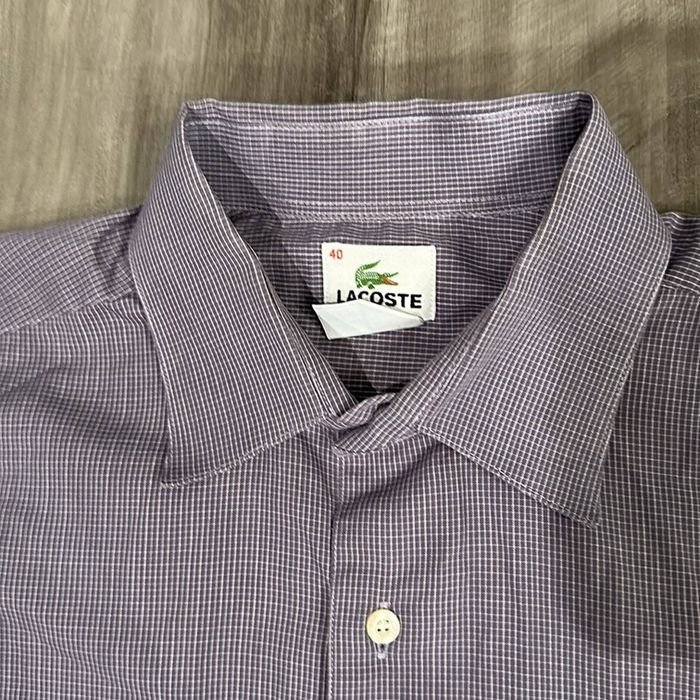 Lacoste Lacoste Long Sleeve Button Down Shirt Grailed