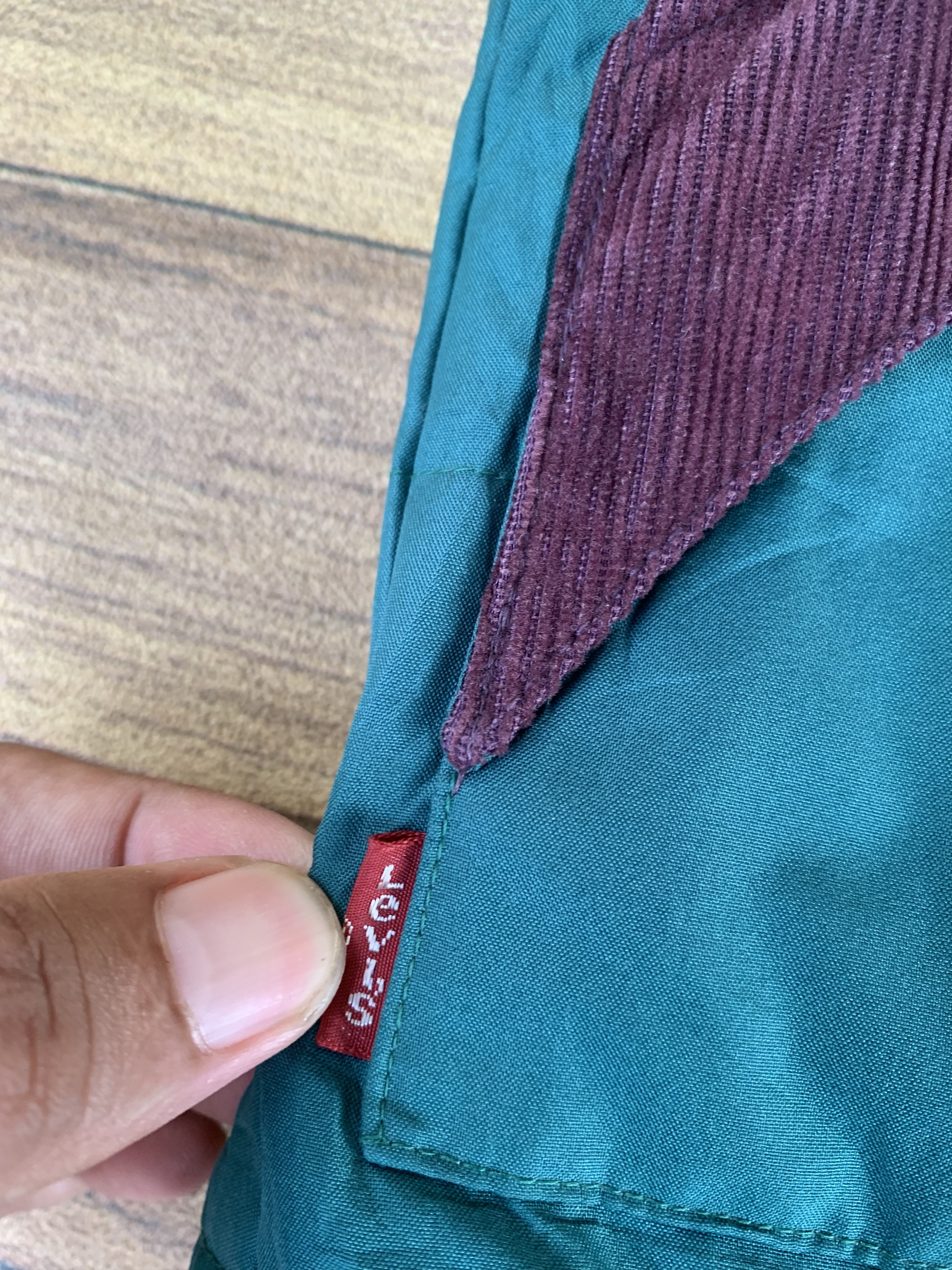 Levi's Vintage Levis vest reversible corduroy parachute puffer Size US M / EU 48-50 / 2 - 7 Thumbnail