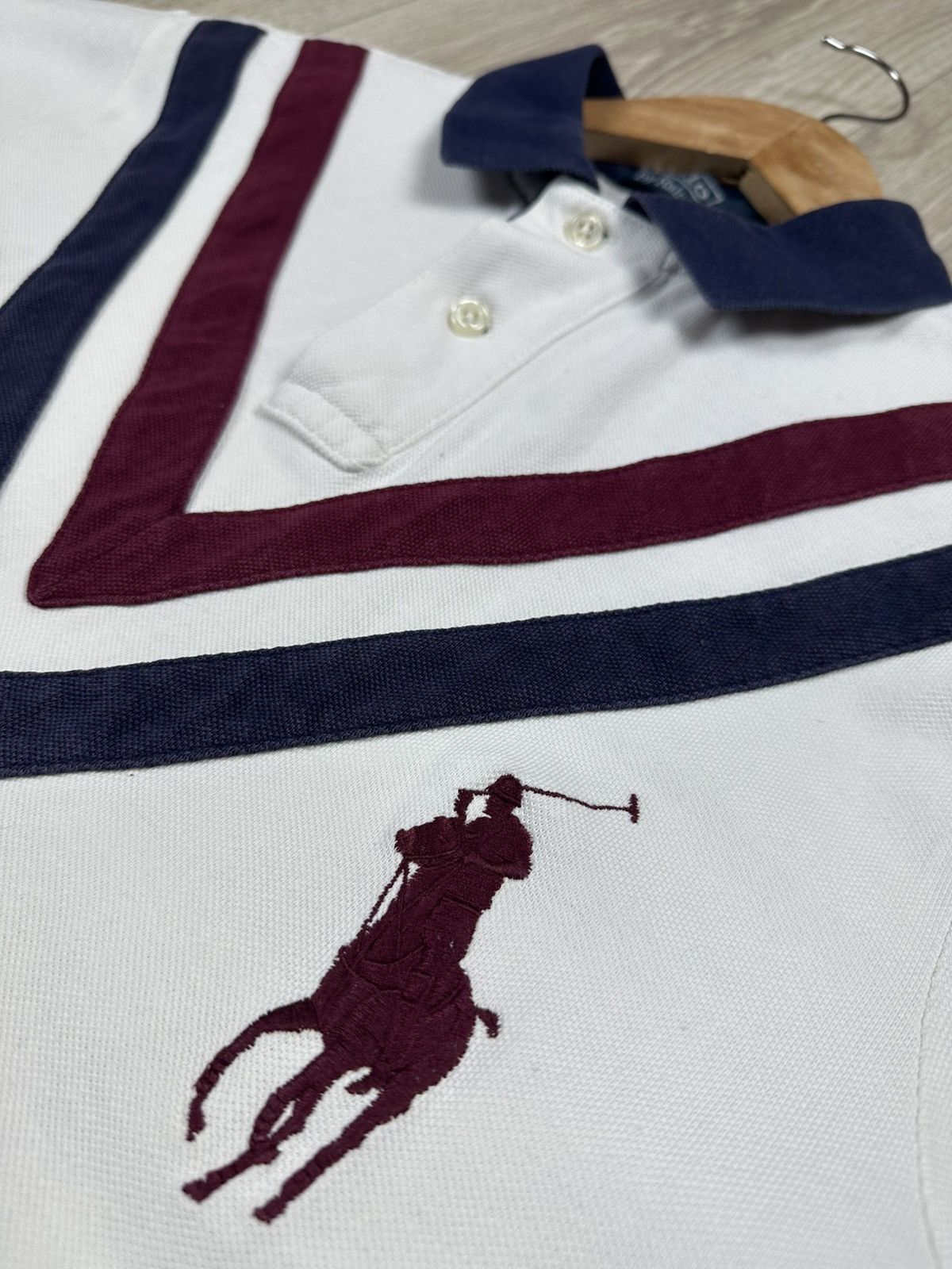 Polo Ralph Lauren × Vintage Vintage Polo Ralph Lauren Polos Shirt Big Logo Size M Size US M / EU 48-50 / 2 - 5 Thumbnail