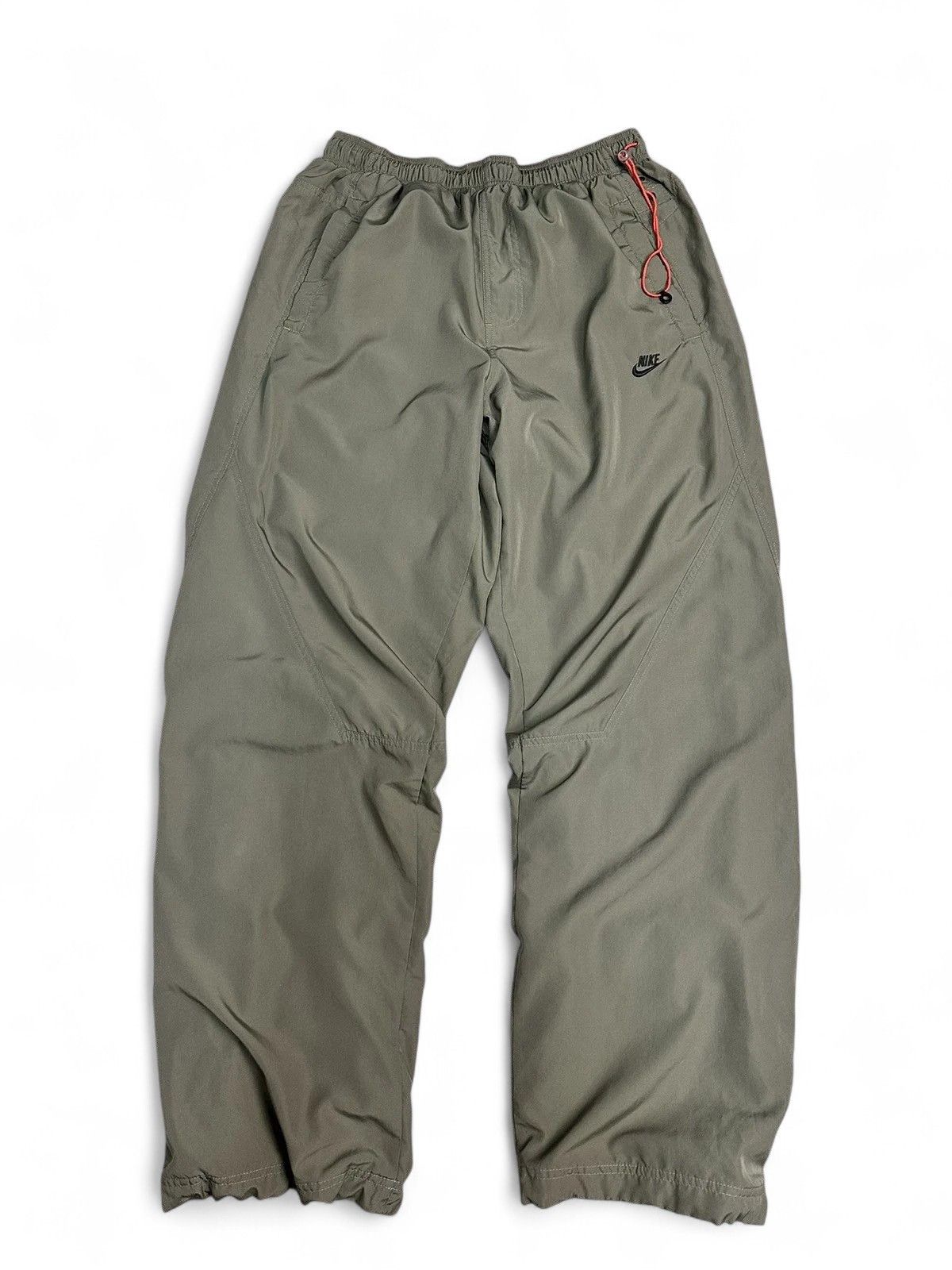 Nike ACG Nike Vintage Green Baggy Track Pants Y2K Streetwear Style Size US 34 / EU 50 - 2 Thumbnail