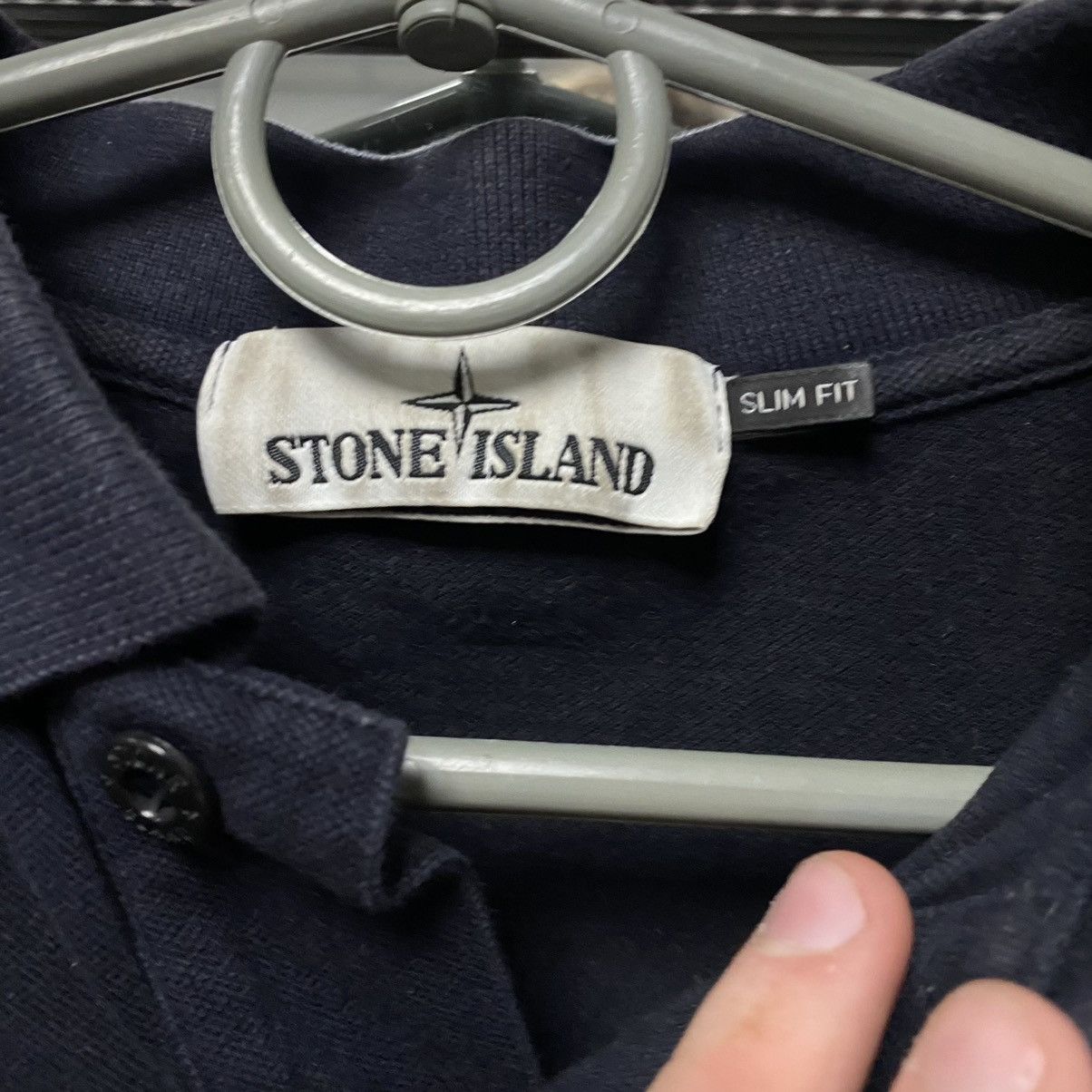Stone Island Vintage Stone Island Polo Shirt Patch Program Size US S / EU 44-46 / 1 - 7 Thumbnail