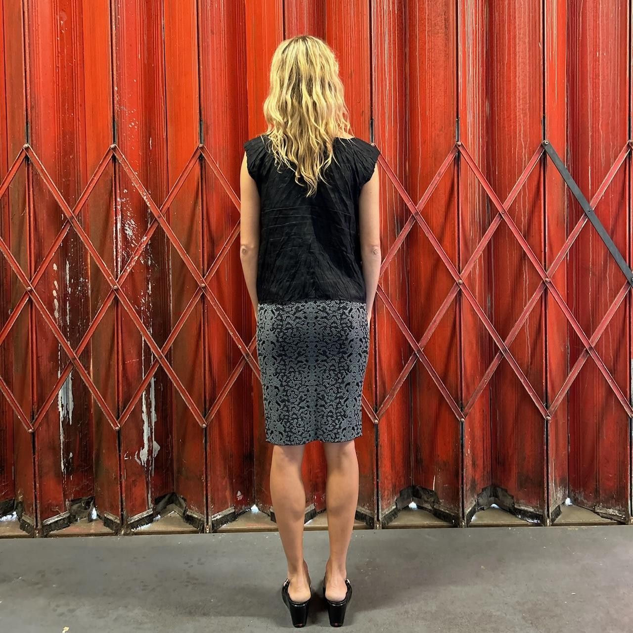 Gucci Gucci Jacquard Knit Snake Print Skirt Tom Ford era cost Size 27" / US 4 / IT 40 - 3 Thumbnail