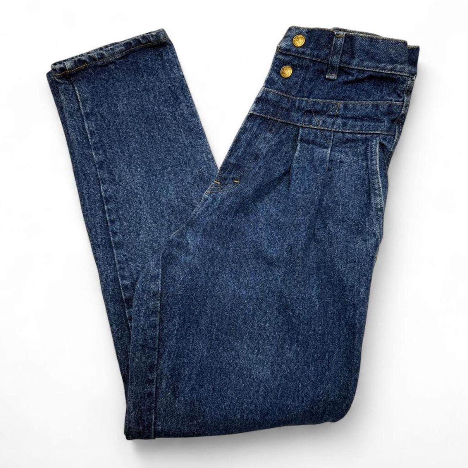 Other 1930s raw denim trousers, talon zipper, snap buttons Size 16 Size 38" / US 16 / IT 52 - 1 Thumbnail