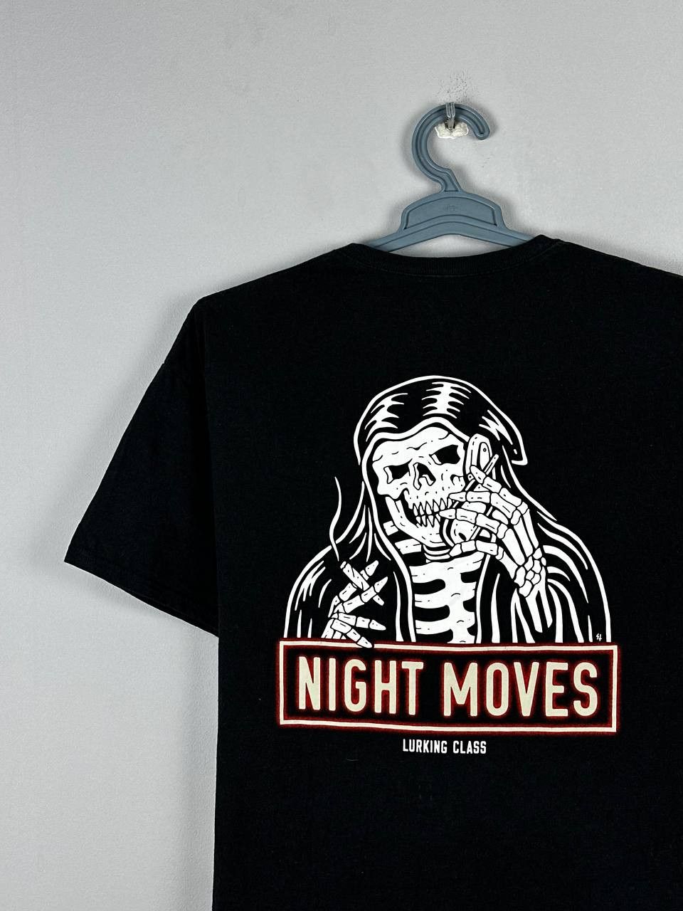 Lurking Class Lurking Class Skeleton Skull Vintage Graphic Tee Size US XL / EU 56 / 4 - 7 Thumbnail