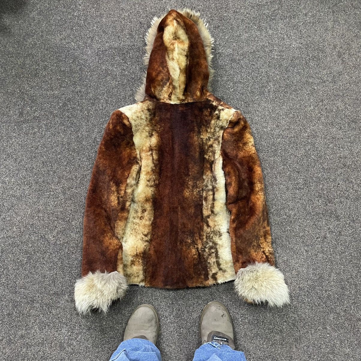 20471120 Vintage Y2K Furry Jacket Mohair Punk Opium BALENCIAGA Style Size M / US 6-8 / IT 42-44 - 6 Thumbnail