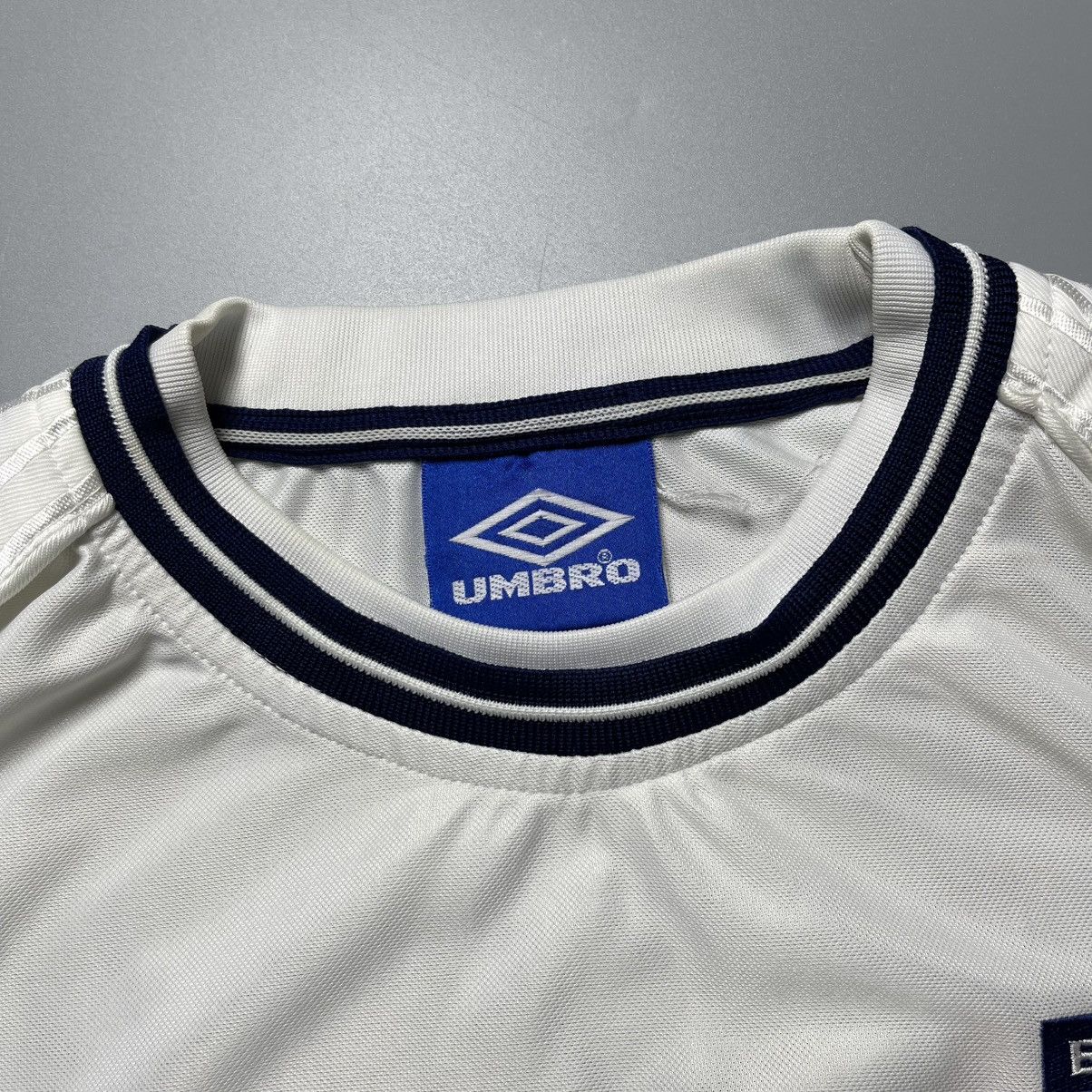 Umbro ENGLAND UMBRO 2000 EURO FOOTBALL HOME JERSEY #7 BECKHAM Size US XL / EU 56 / 4 - 5 Thumbnail