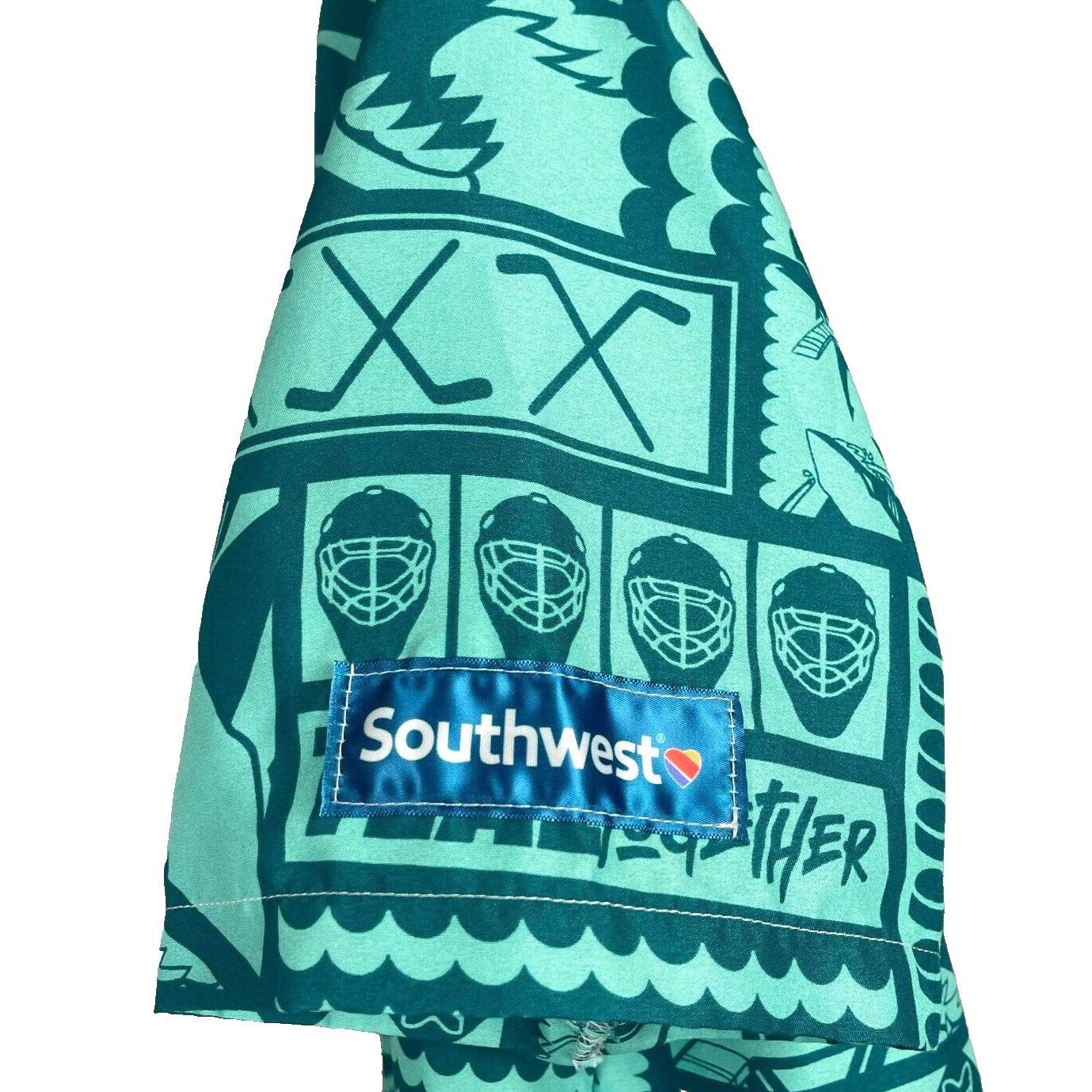 Other SJ Sharks Tiki Tapa Teal Together NHL SGA Hawaiian Shirt L-X Size US XL / EU 56 / 4 - 5 Thumbnail