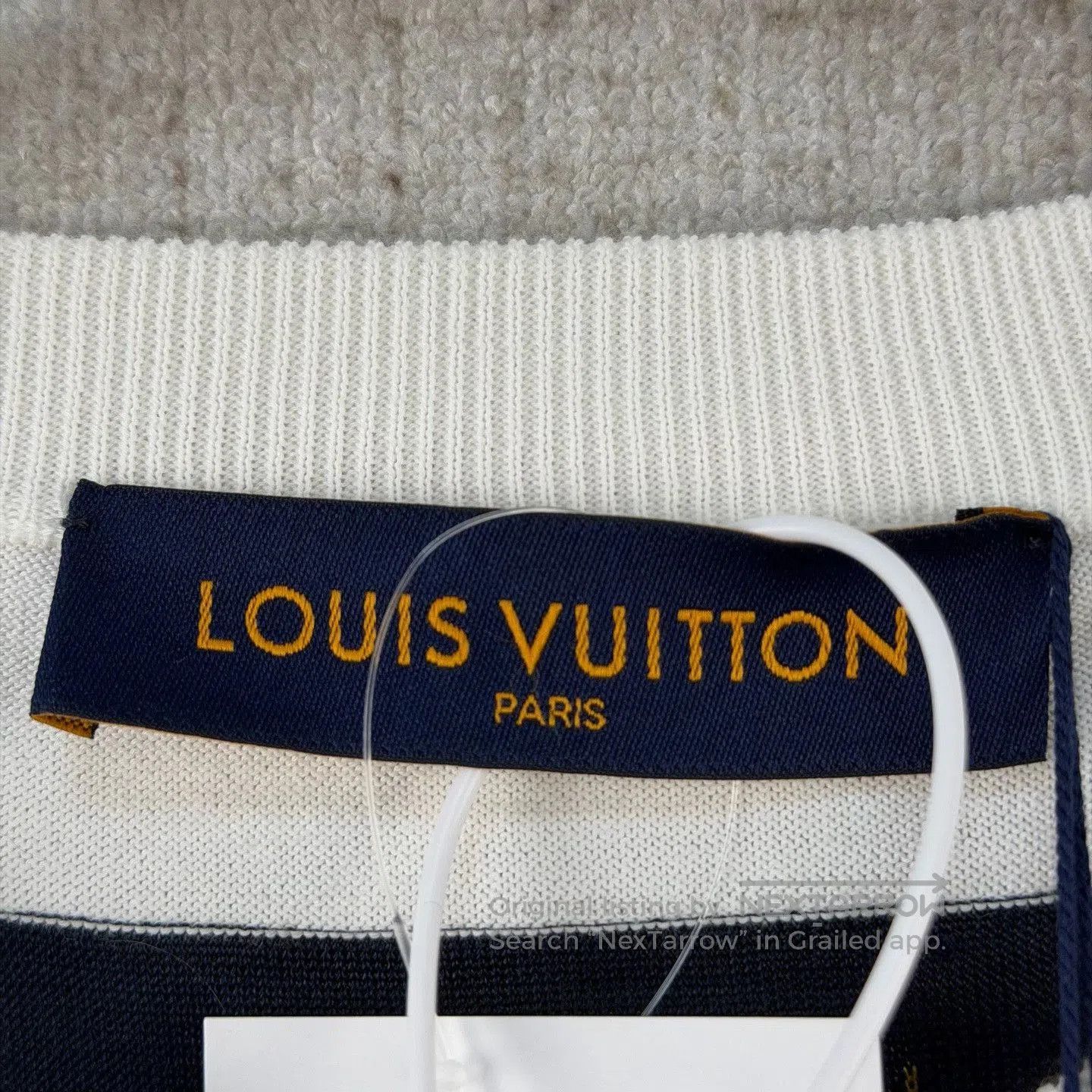 Louis Vuitton Louis Vuitton SS22 Letter Intarsia Knit Tee. Size XS / US 0-2 / IT 36-38 - 4 Thumbnail