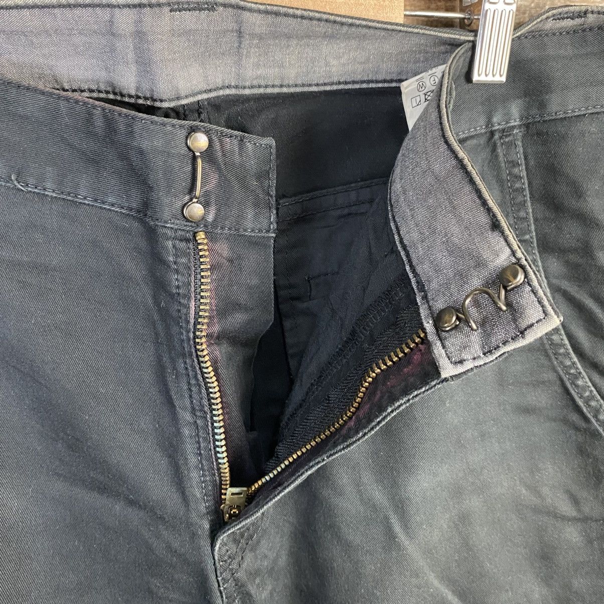 Big John DL Big John Dark Blue Cargo Multipocket Pants #C942 Size US 34 / EU 50 - 10 Thumbnail