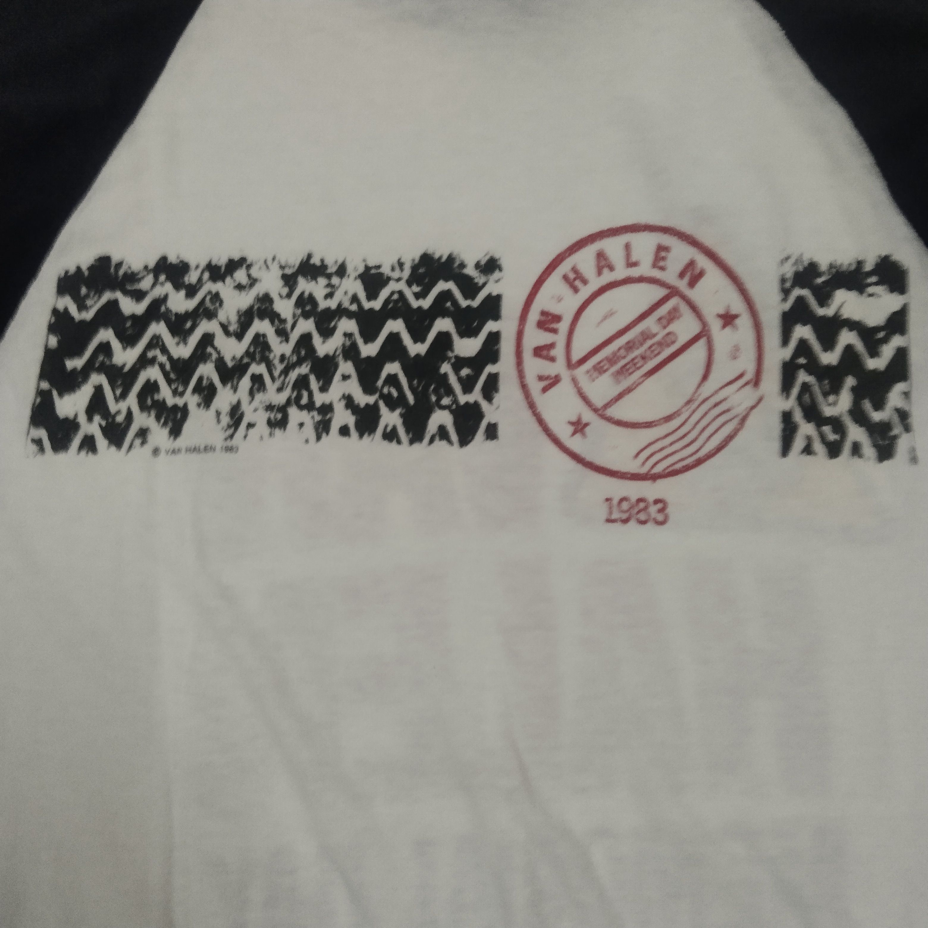 Band Tees × Vintage Vintage Van Halen Memorial Day Weekend 83 3/4 Sleeve Size US M / EU 48-50 / 2 - 6 Thumbnail