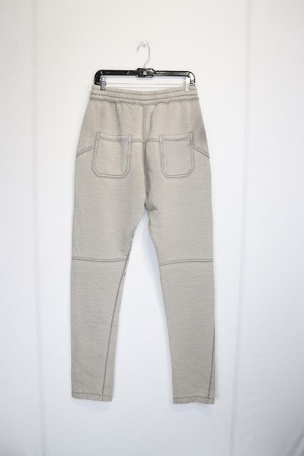 Balmain o1rshd1 Bike Drawstring Jogger / Sweatpants in Grey Size US 32 / EU 48 - 5 Thumbnail