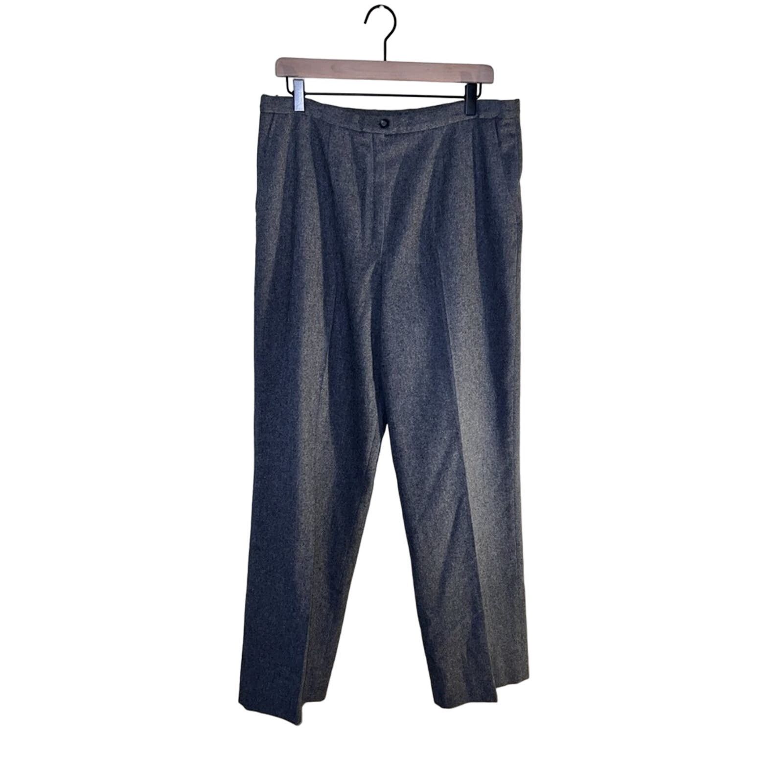 Pendleton VNTG PENDLETON 80s wide leg trouser 18 Size 34" / US 12 / IT 48 - 1 Thumbnail