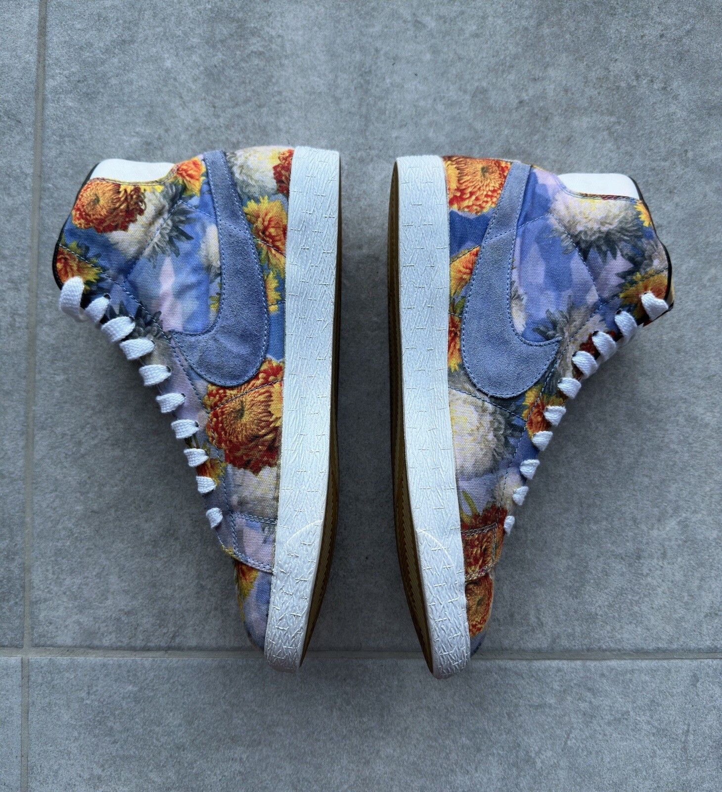 Nike Nike Blazer Mid Floral Pack Rare Chicago Mens US-10 Size US 10 / EU 43 - 8 Thumbnail
