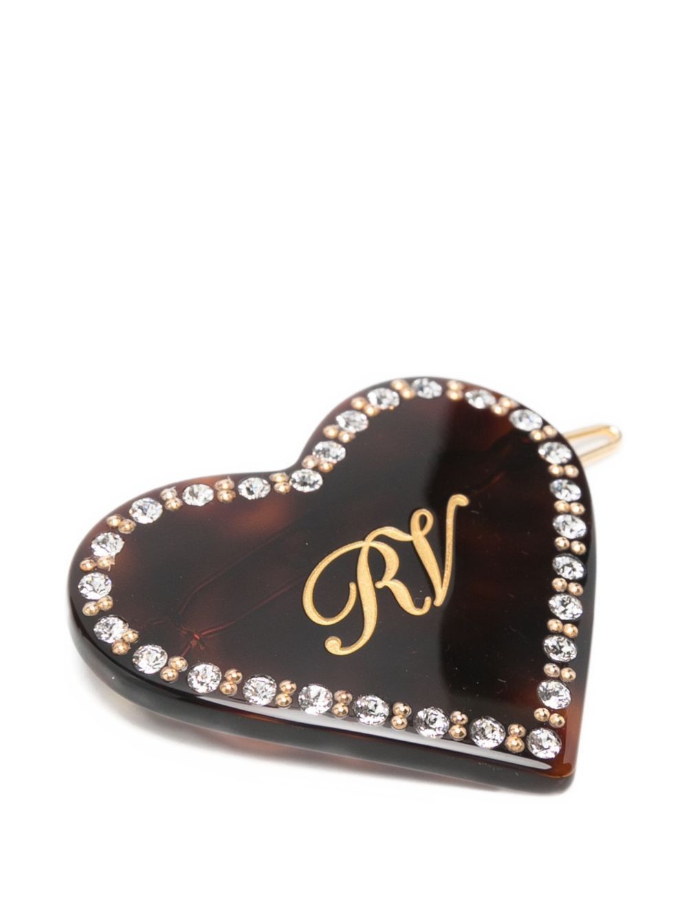 Roger Vivier HEART HAIR CLIP Size ONE SIZE - 1 Thumbnail