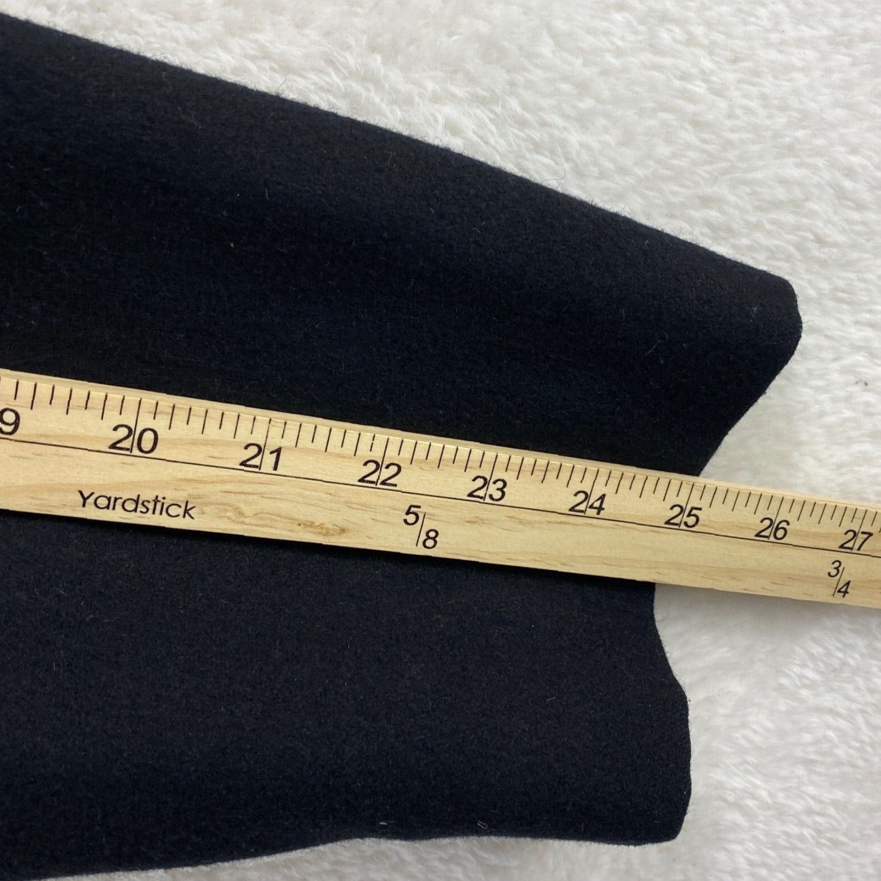 Calvin Klein VINTAGE Calvin Klein Black Wool Coat? 3 Snap Inside Pockets Full Zip Mens M Size US M / EU 48-50 / 2 - 4 Thumbnail