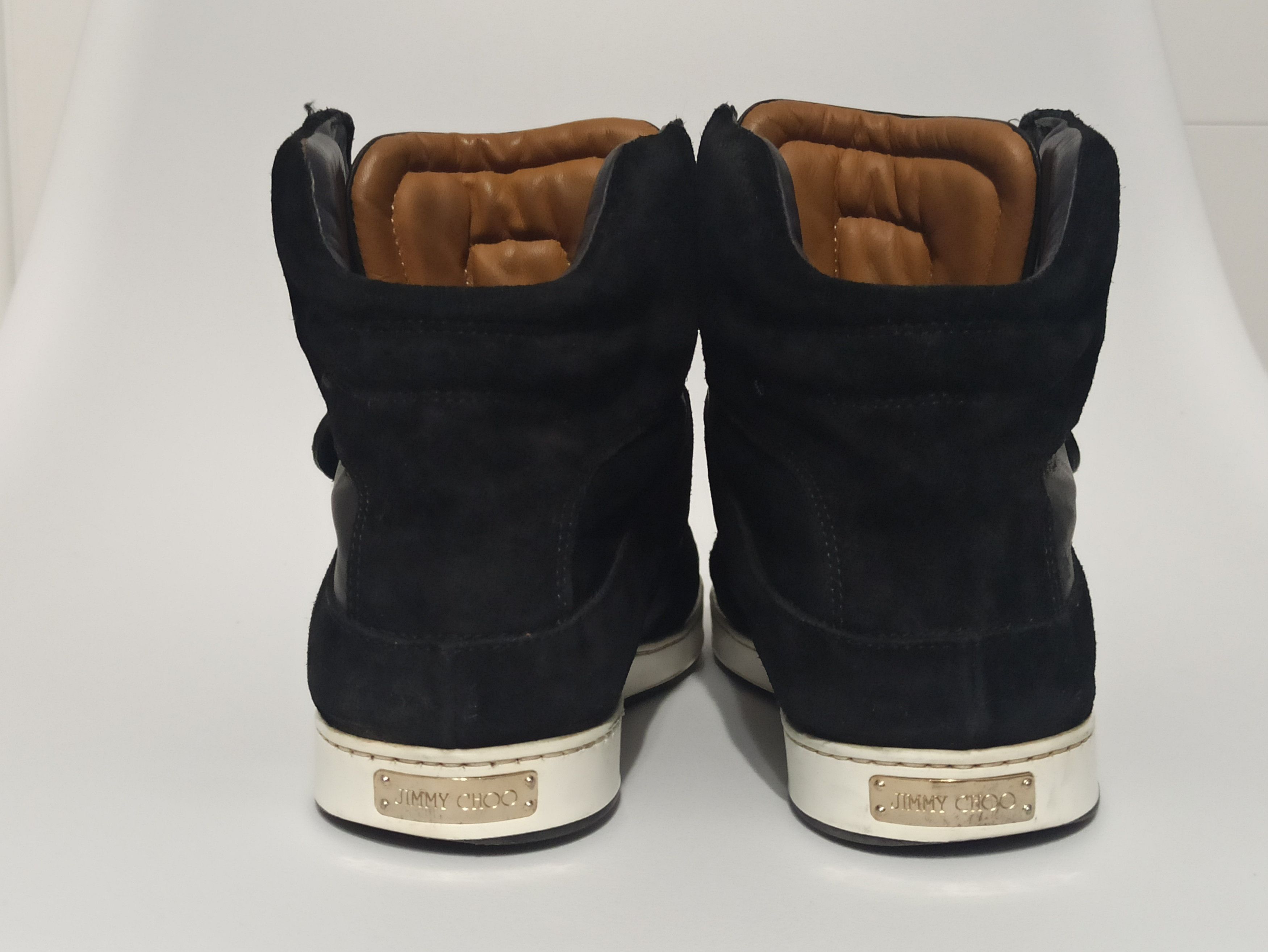 Jimmy Choo Jimmy Choo High Top Sneakers Size US 9 / IT 39 - 7 Thumbnail