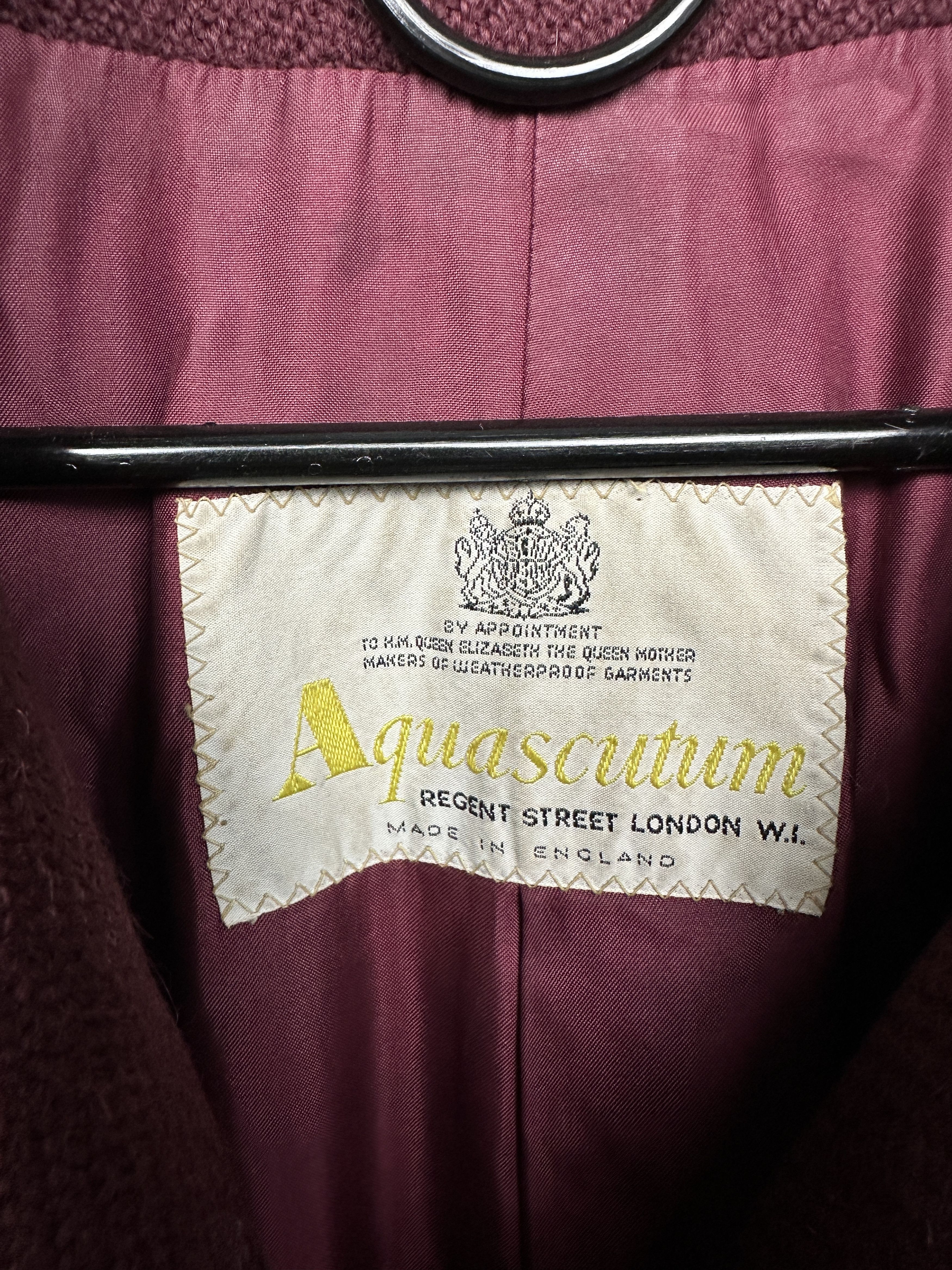 Aquascutum Aquascutum Vintage Womens Wool Coat Jacket Size XL / US 12-14 / IT 48-50 - 3 Thumbnail