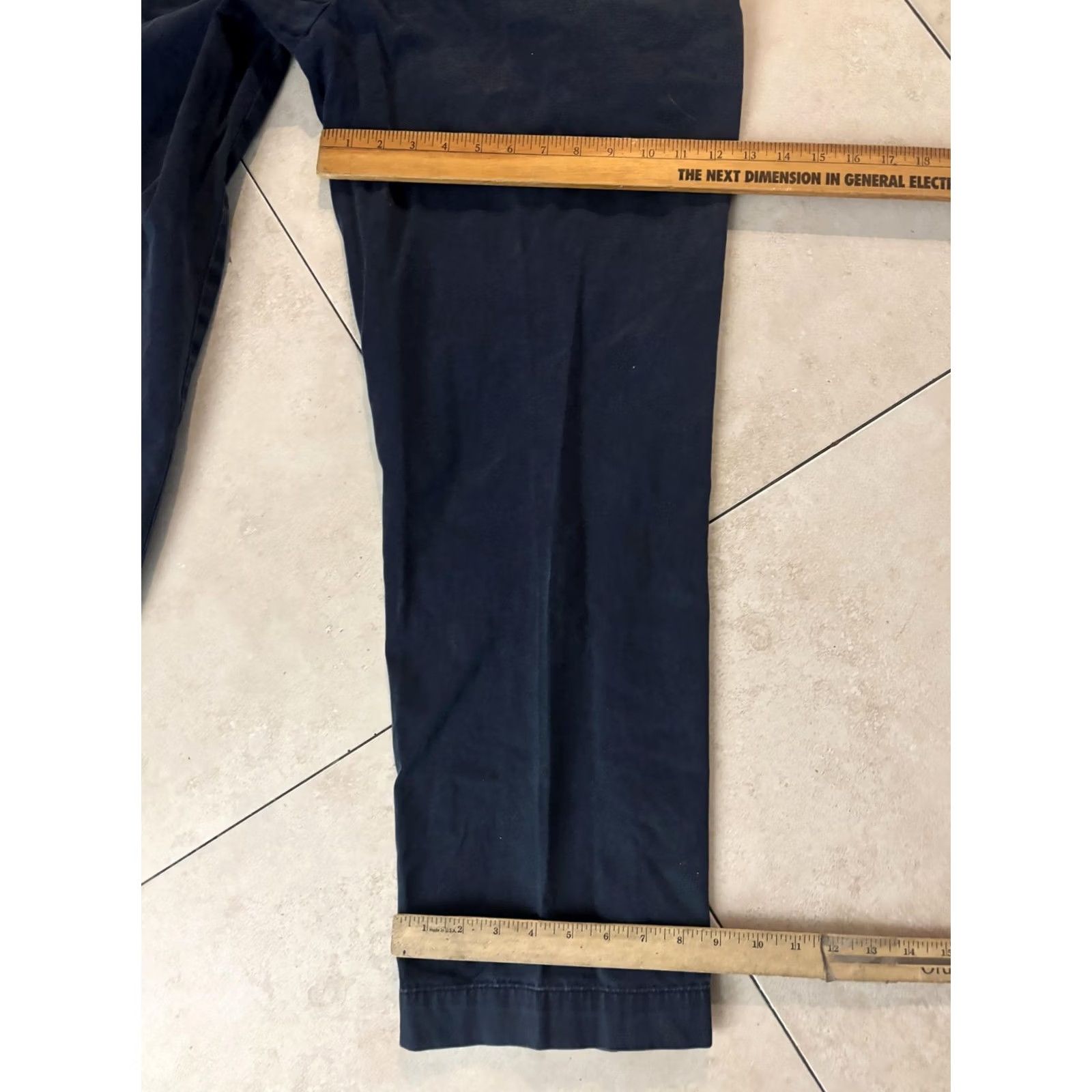 Polo Ralph Lauren Polo Ralph Lauren Preston Chino Pants Mens 36x32 Blue Cotton Flat Front Casual Size US M / EU 48-50 / 2 - 8 Thumbnail
