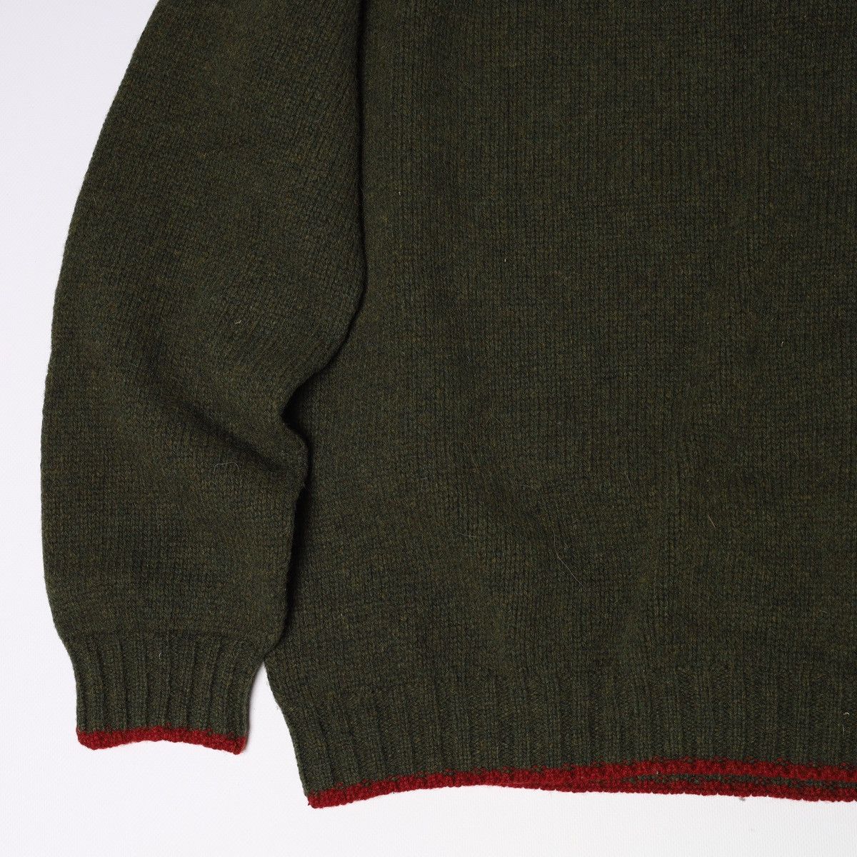 Other Pakeman Catto & Carter Jumper Wool Roll Neck Sweater Green Size US M / EU 48-50 / 2 - 10 Thumbnail