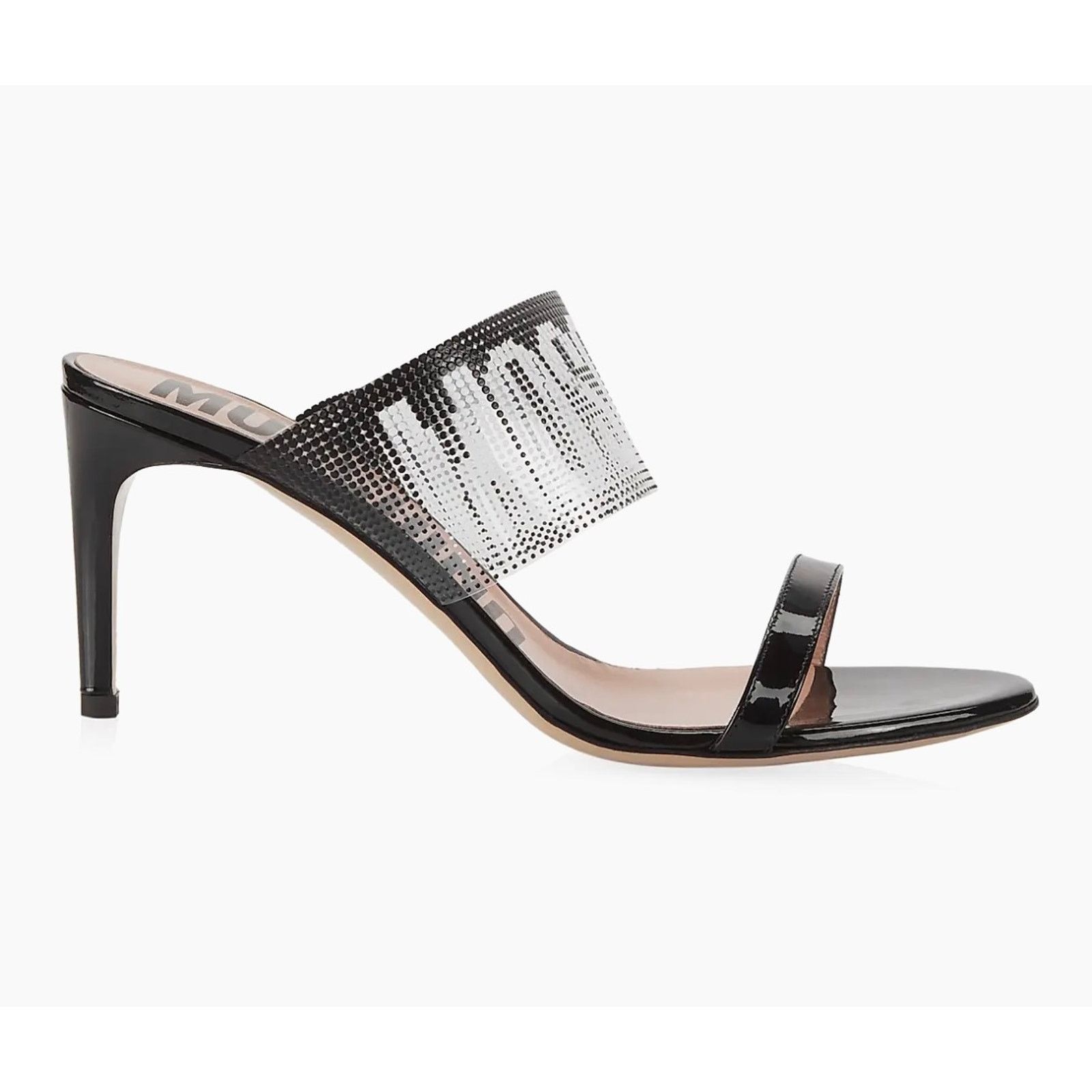 Moschino Moschino Logo Patent Leather Mules sz. 34 EU Size US 4 / IT 34 - 2 Thumbnail