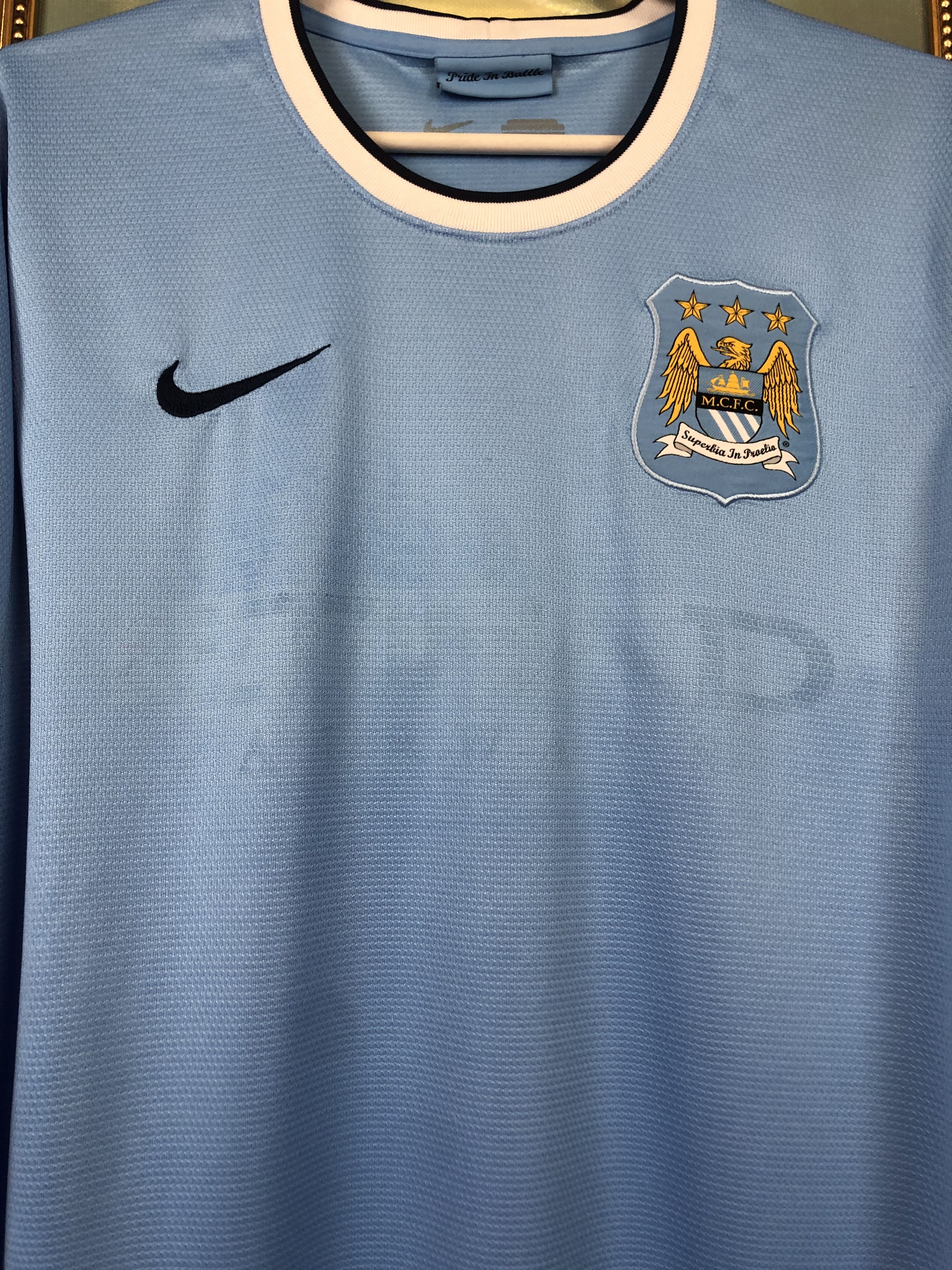 Nike Manchester City football shirt 2013 Soccer Nike Rare Hype Size US M / EU 48-50 / 2 - 5 Thumbnail