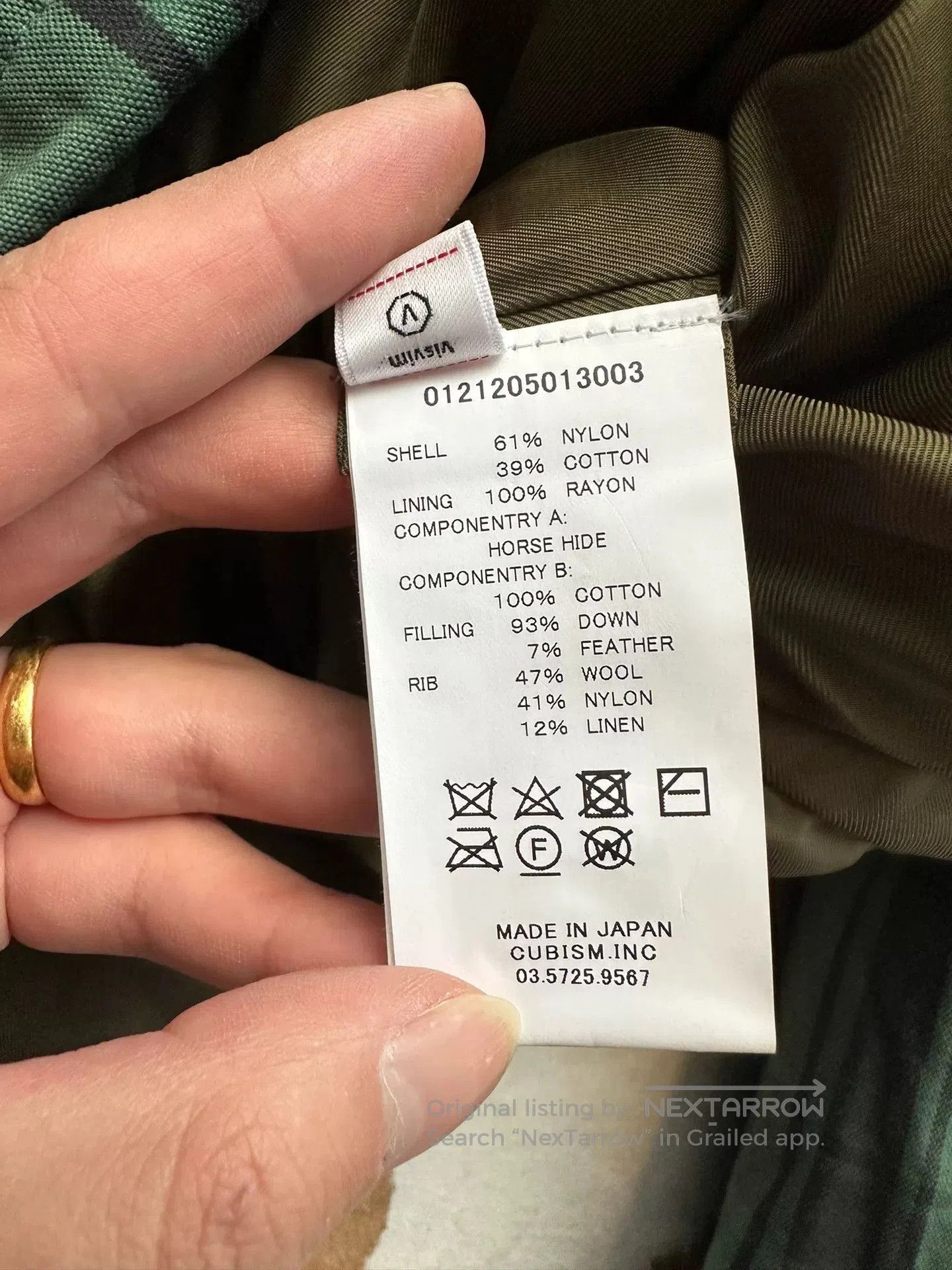 Visvim visvim gannett down jacket with removable hood. Size US L / EU 52-54 / 3 - 6 Thumbnail