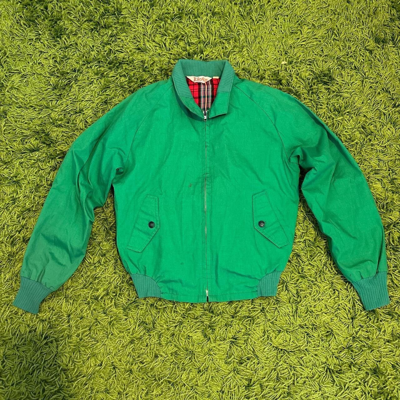 Vintage Vintage Green Track Jacket Size US S / EU 44-46 / 1 - 1 Thumbnail
