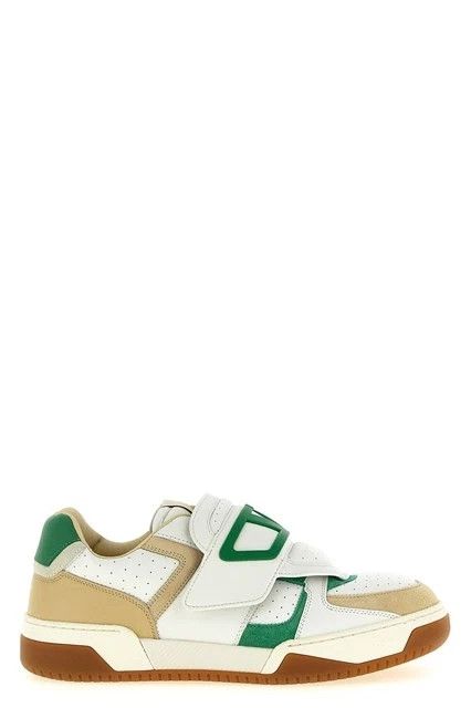 VALENTINO Joie de Jouer White/Green Sneakers New Auth