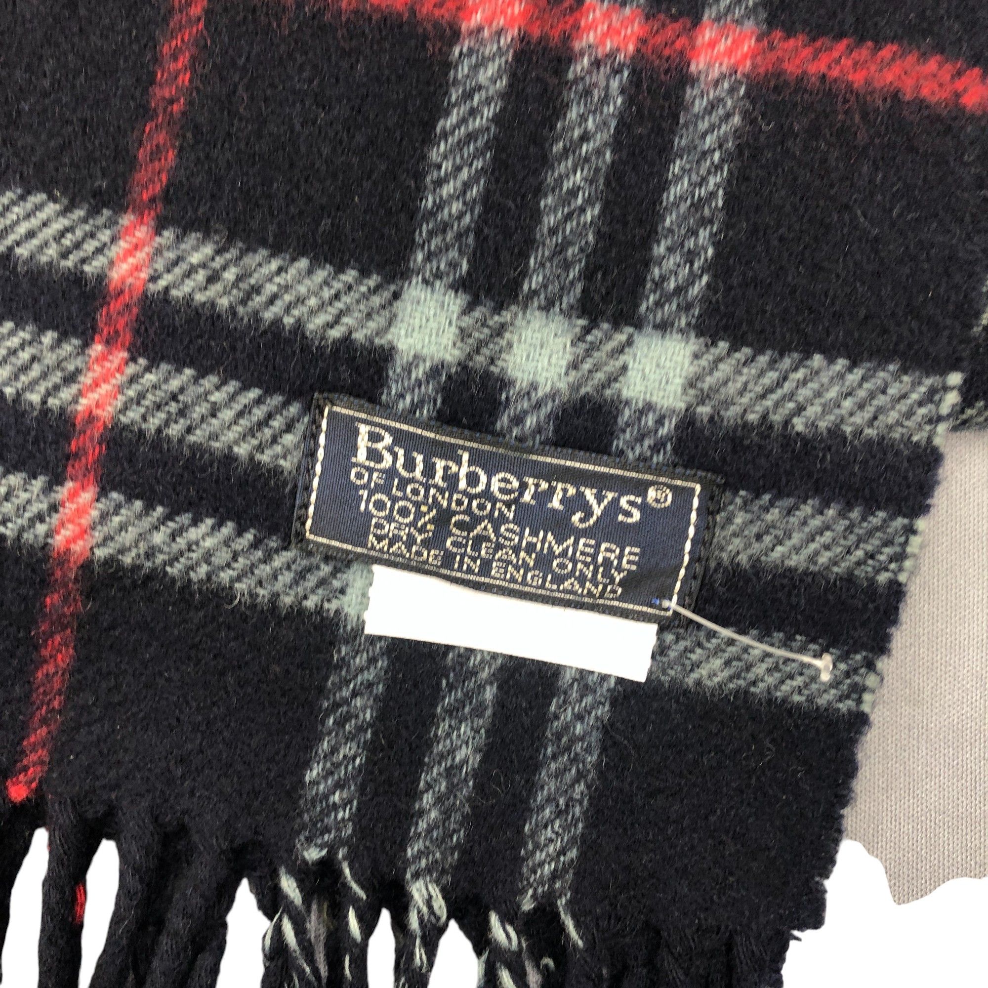Burberry Vintage Burberry Scarf Muffler Wool Nova Check Scarves Size ONE SIZE - 5 Thumbnail