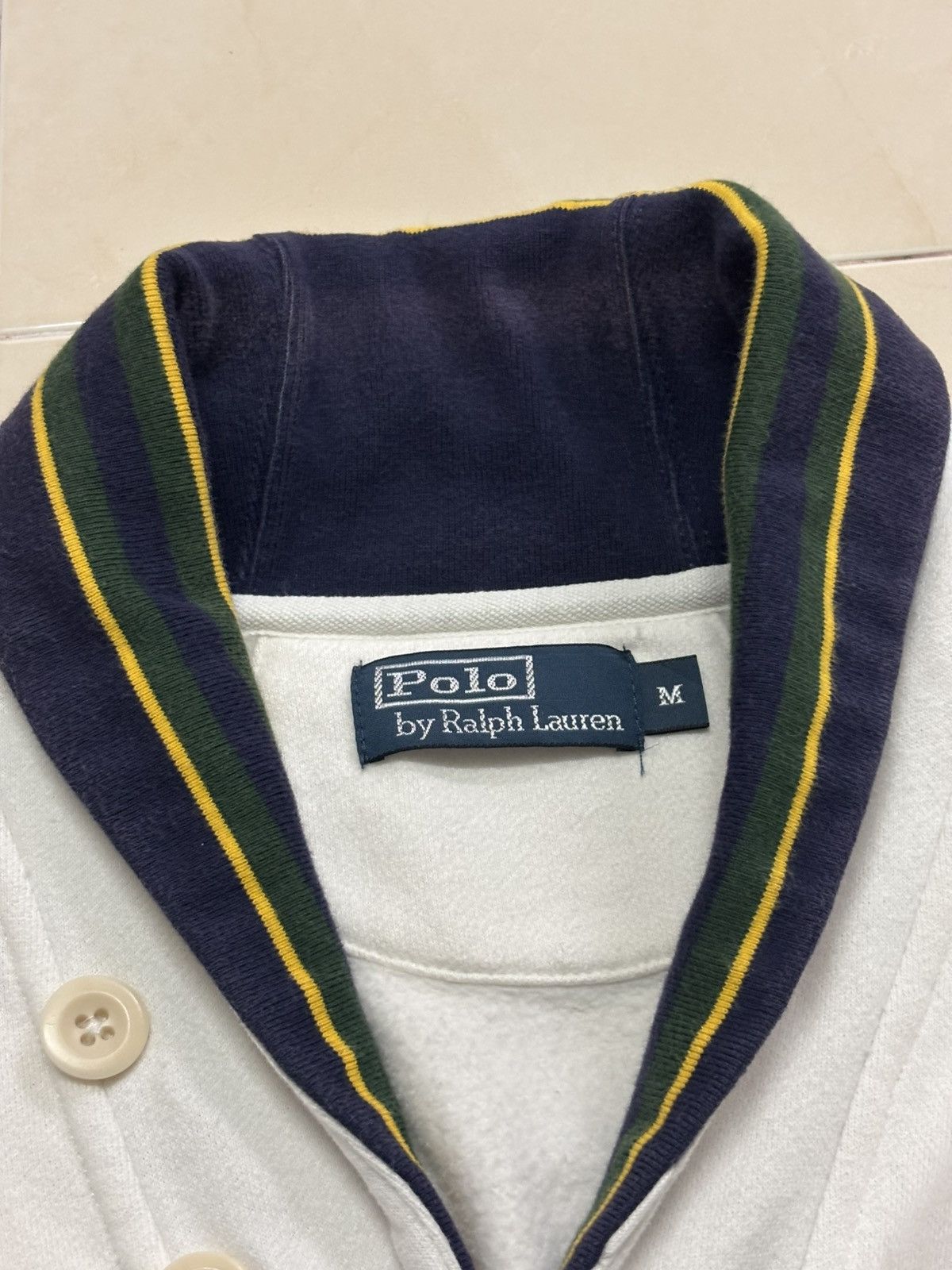 Polo Ralph Lauren POLO RALPH LAUREN VINTAGE - INSPIRED COTTON CARDIGAN Size US M / EU 48-50 / 2 - 5 Thumbnail