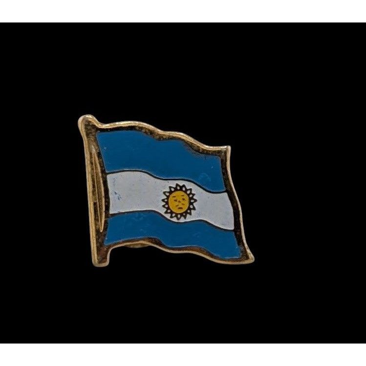 Other Vintage Argentina Flag Collectible Souvenir Lapel Pin Size ONE SIZE - 1 Thumbnail