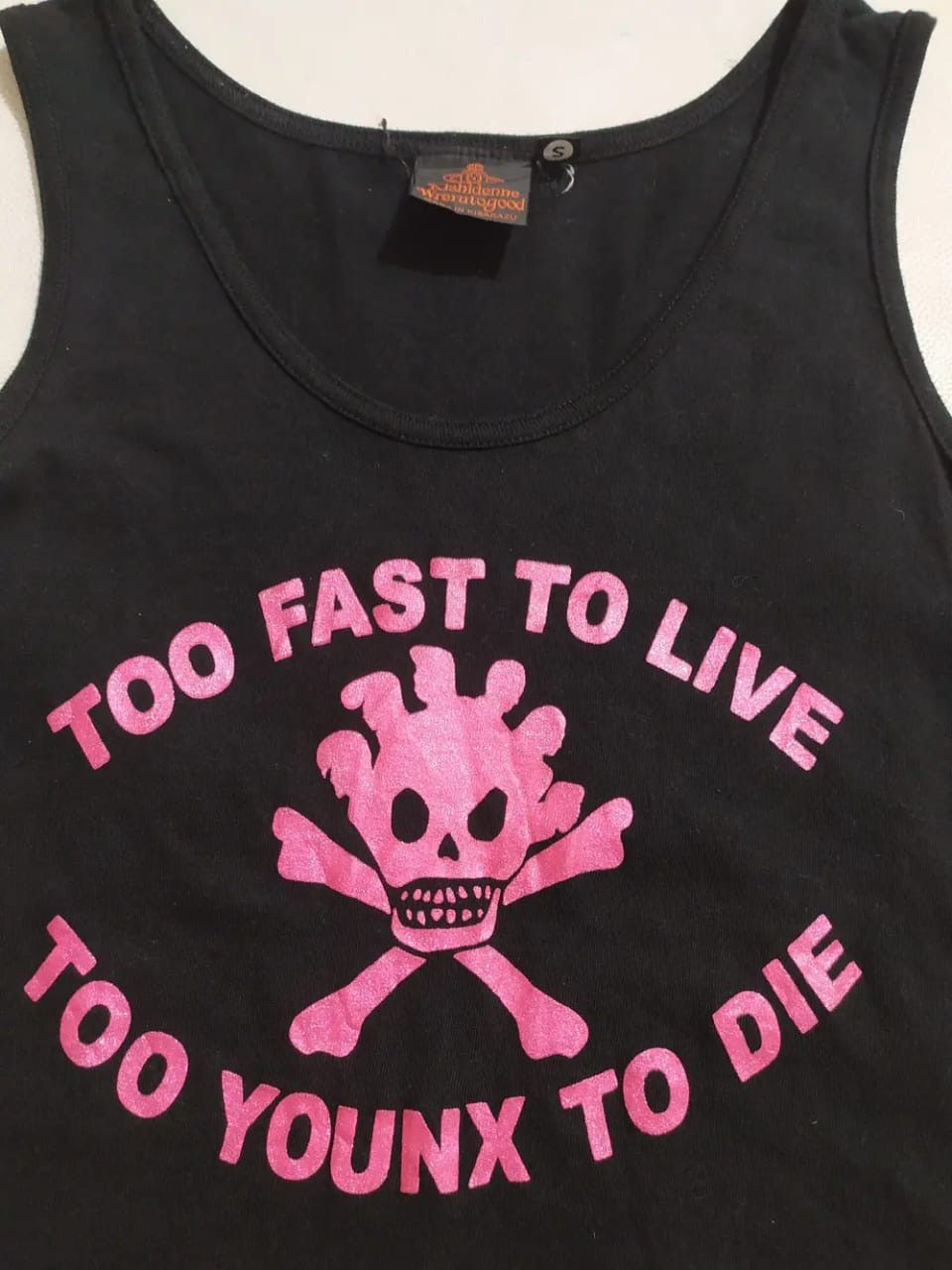 Band Tees Kishidenne Wrerutogood Sleeveless For Women Punk Size S / US 4 / IT 40 - 2 Thumbnail