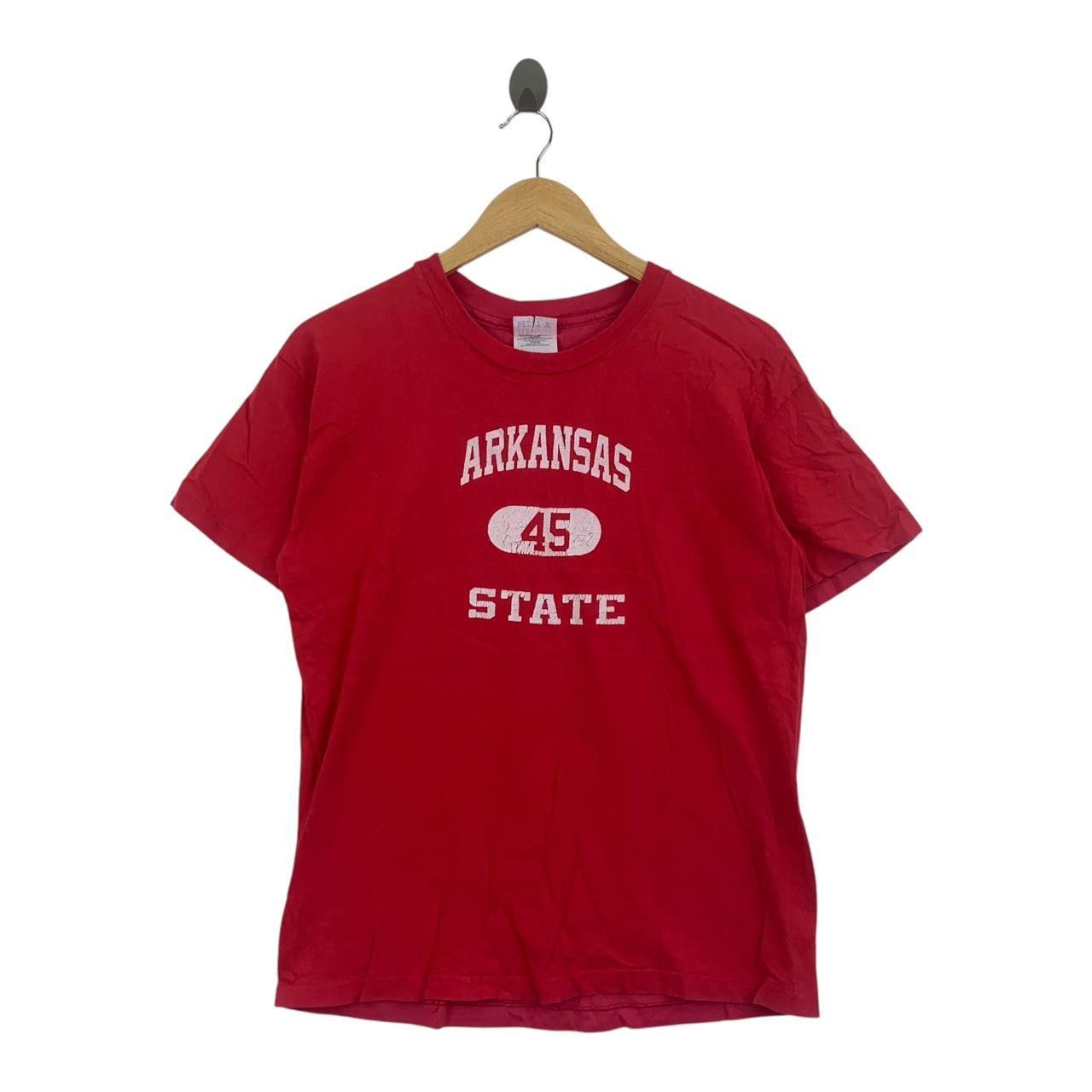 Vintage Vintage 90’ ARKANSAS STATE UNIVERSITY Alumni Tee Shirt Size XS / US 0-2 / IT 36-38 - 1 Thumbnail