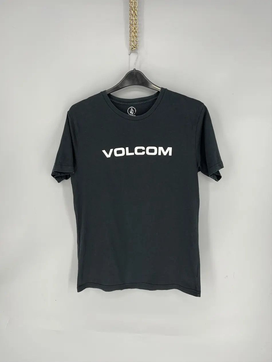 Vintage × Volcom Vintage Y2K Volcom Stone Skateboard Pin Logo Design Tshirt Size US M / EU 48-50 / 2 - 4 Thumbnail