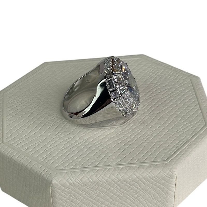 Swarovski Swarovski Mesmera cocktail ring Octagon cut 60 / 9 Size ONE SIZE - 7 Thumbnail