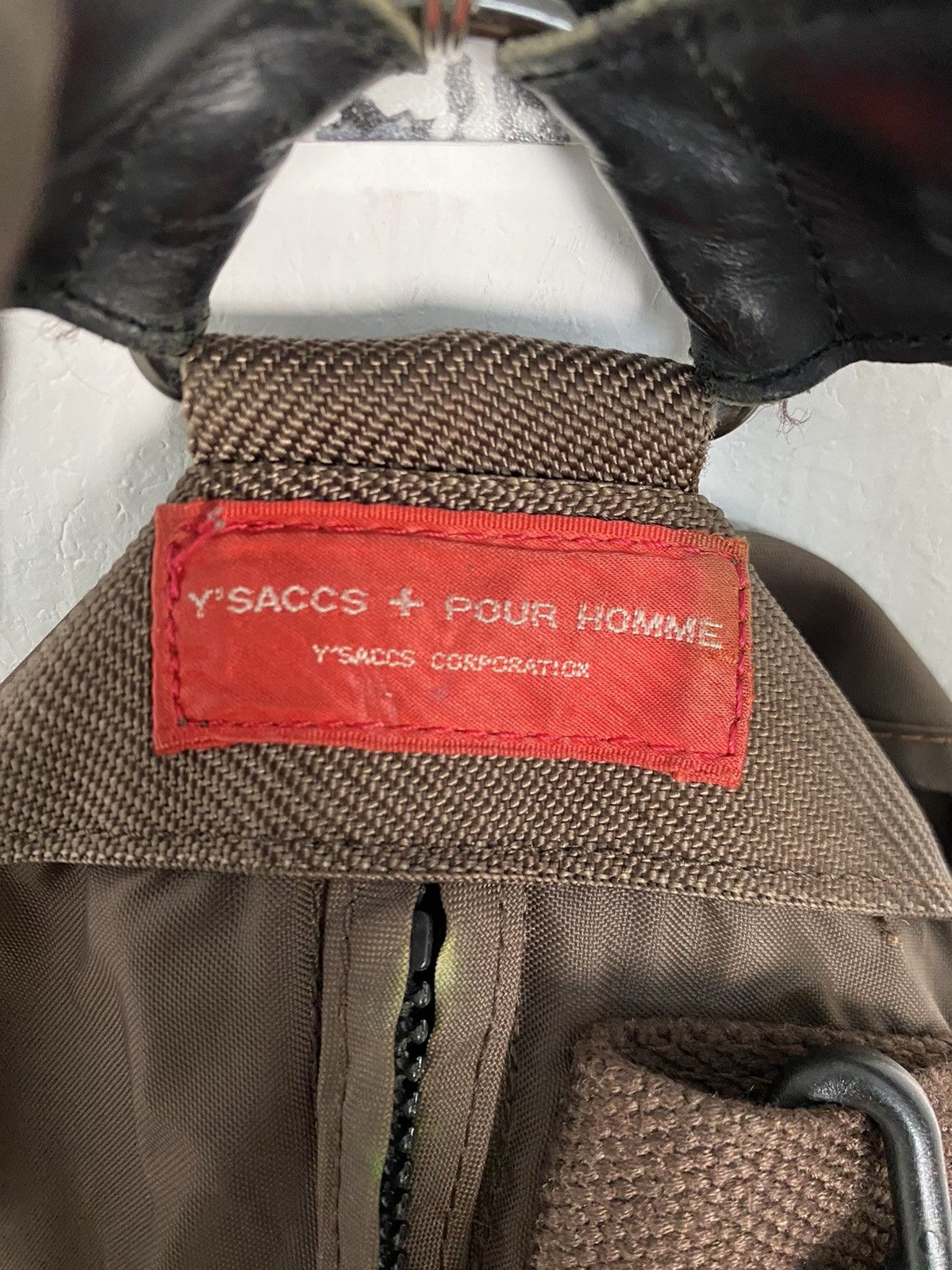 Yohji Yamamoto YSaccs Pour Homme By Yohji Yamamoto Rucksack Backpack Rare Size ONE SIZE - 7 Thumbnail